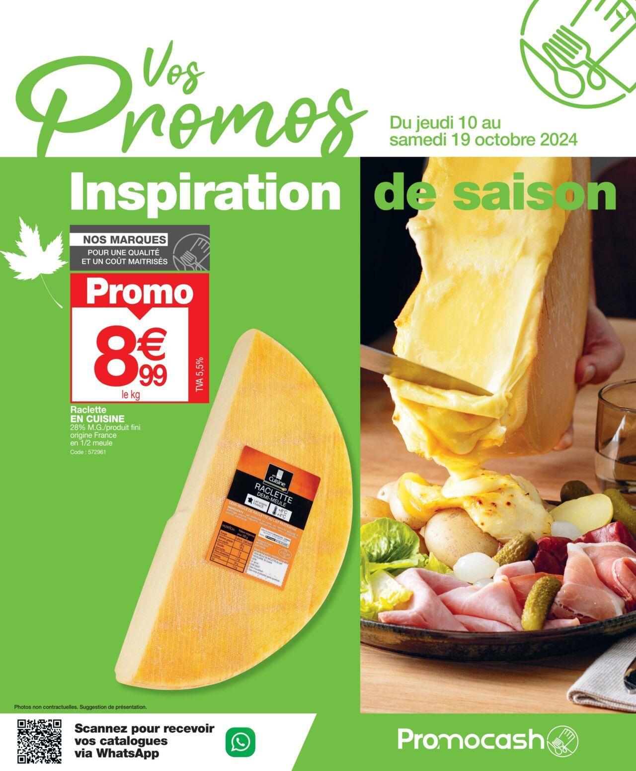 Promocash catalogue à partir du 10/10/2024 - 19/10/2024