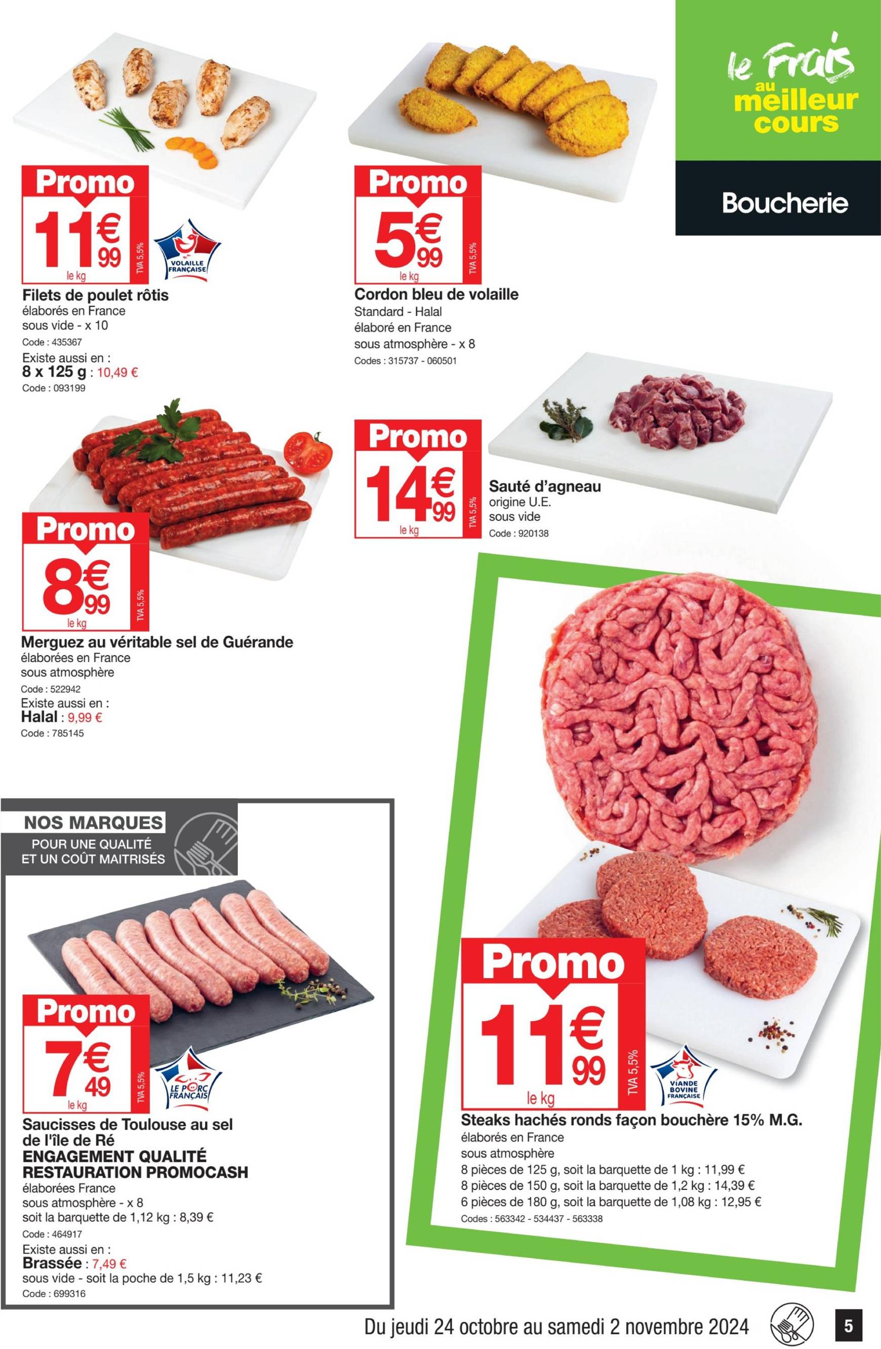 Catalogue Promocash valable dès 24.10. - 02.11. 5