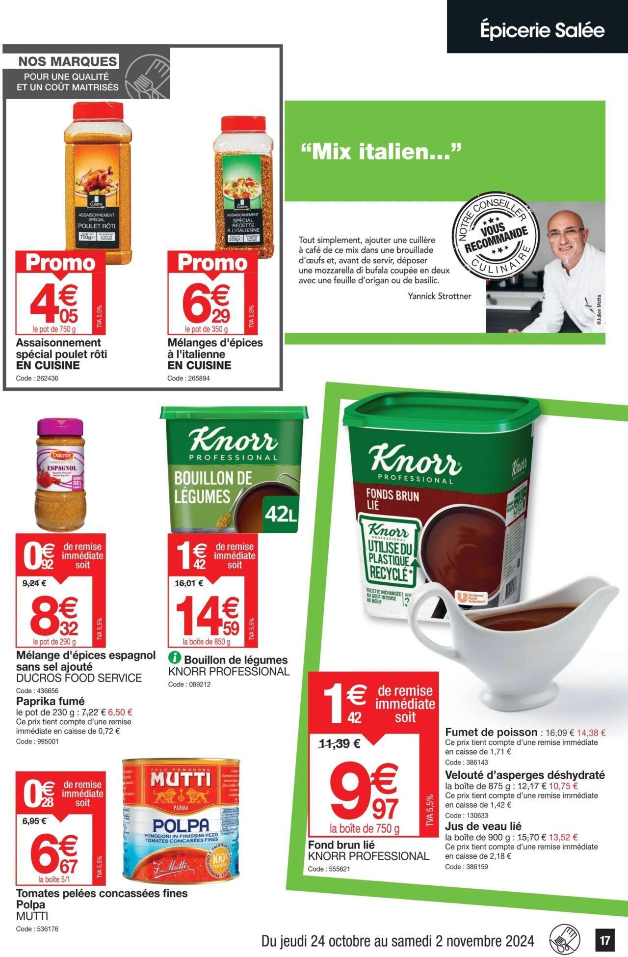 Promocash catalogue à partir du 24/10/2024 - 02/11/2024 17