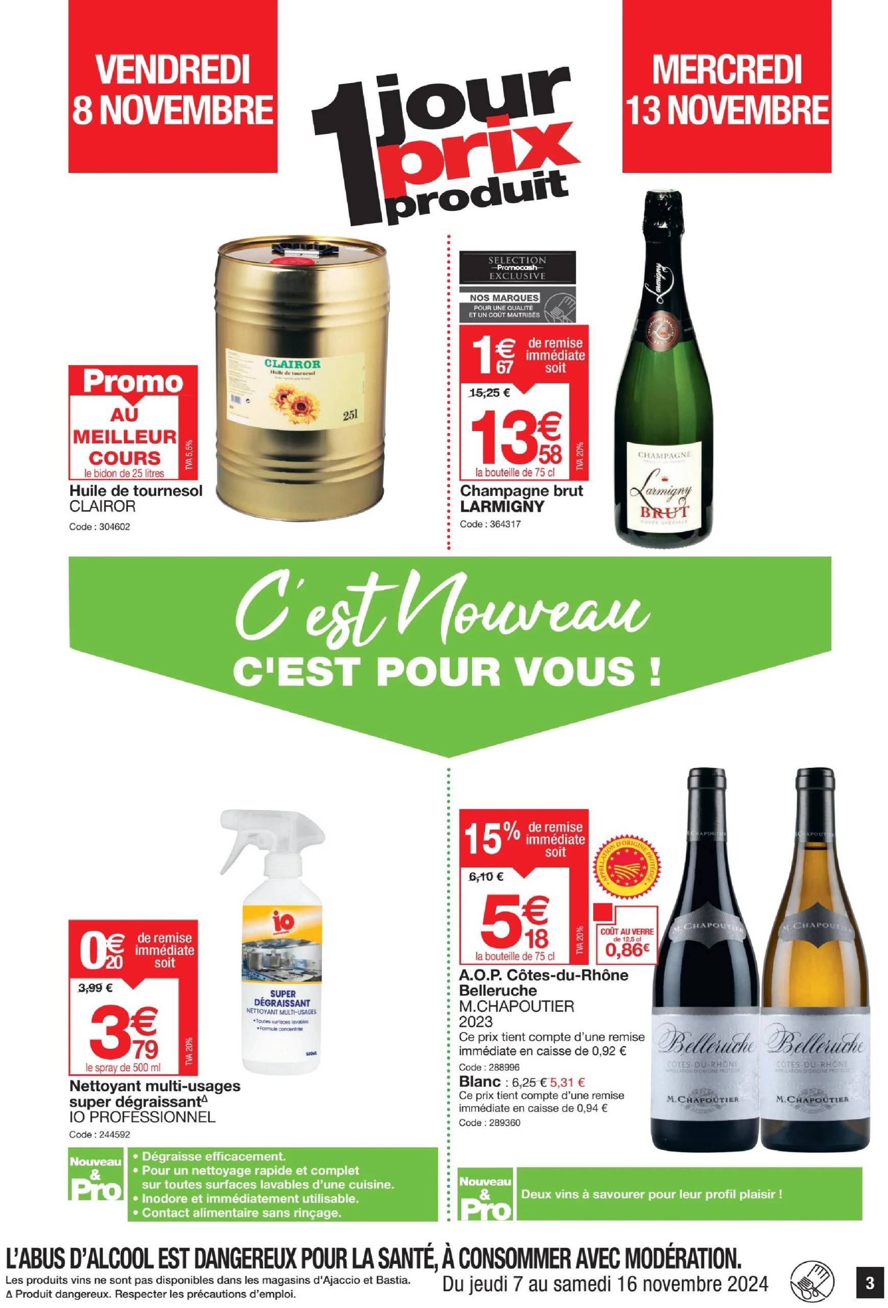 Catalogue Promocash valable dès 07.11. - 16.11. 3