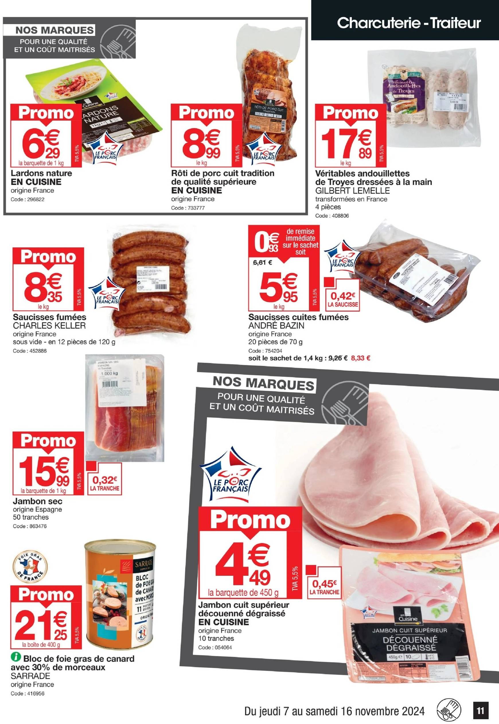 Catalogue Promocash valable dès 07.11. - 16.11. 11