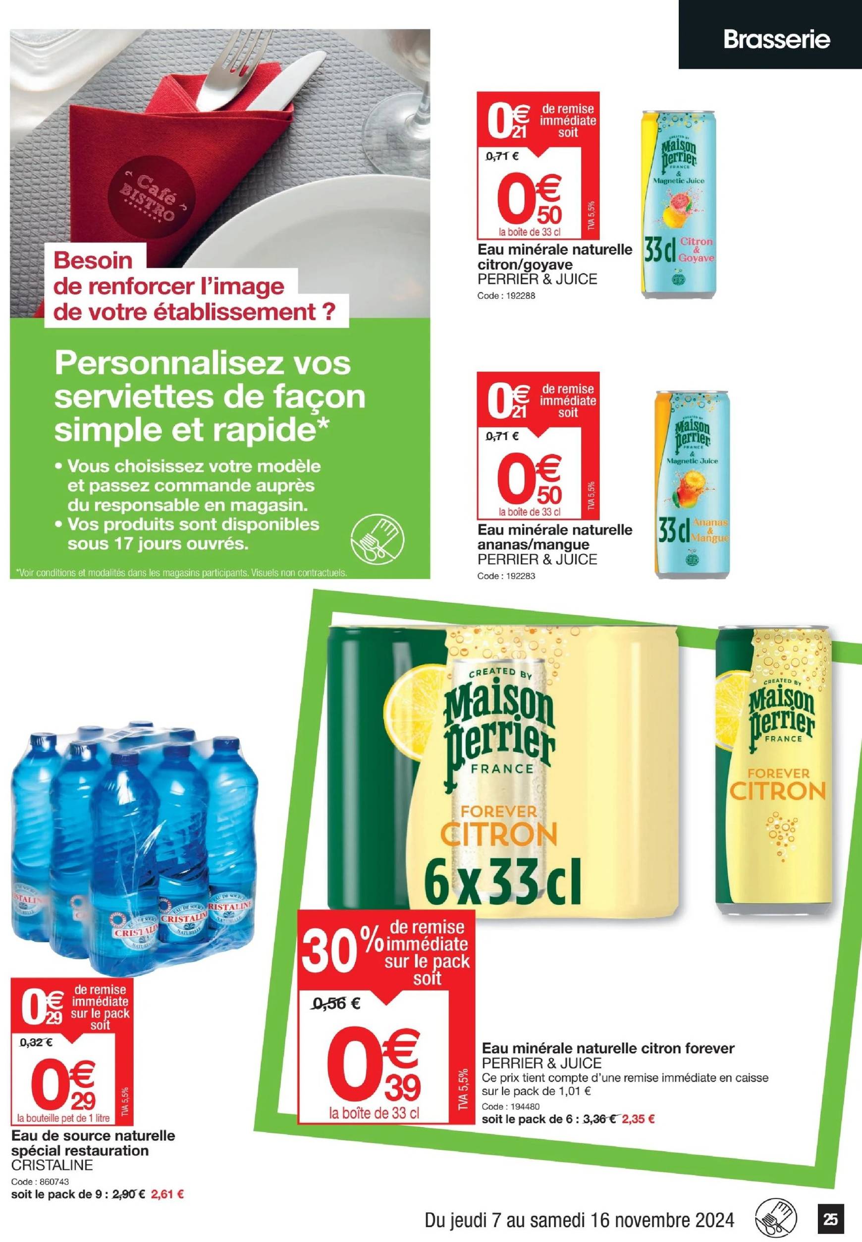 Catalogue Promocash valable dès 07.11. - 16.11. 25