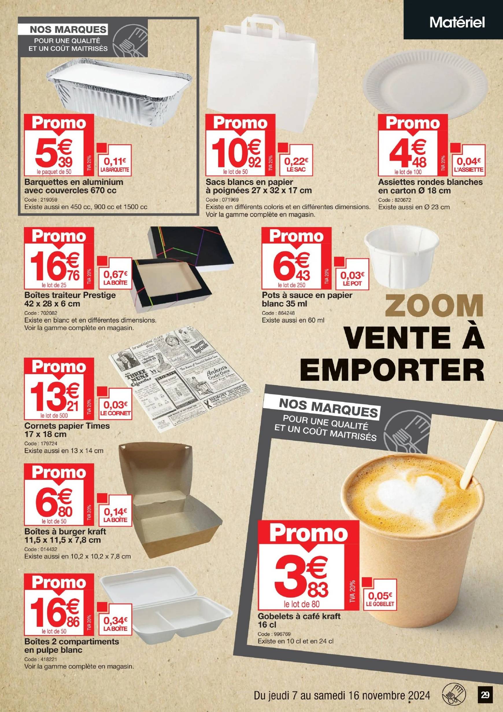 Catalogue Promocash valable dès 07.11. - 16.11. 29