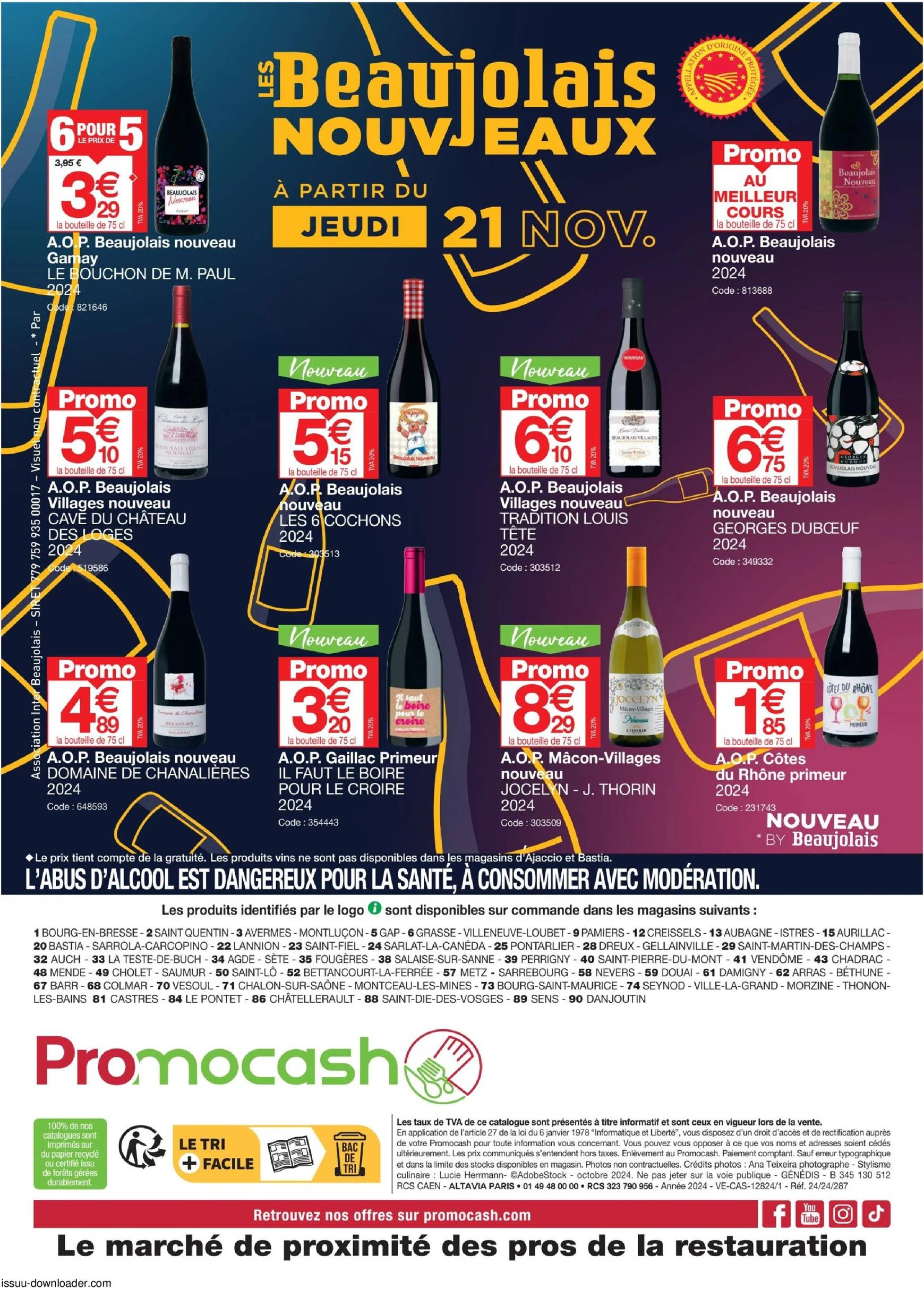 Catalogue Promocash valable dès 21.11. - 30.11. 36