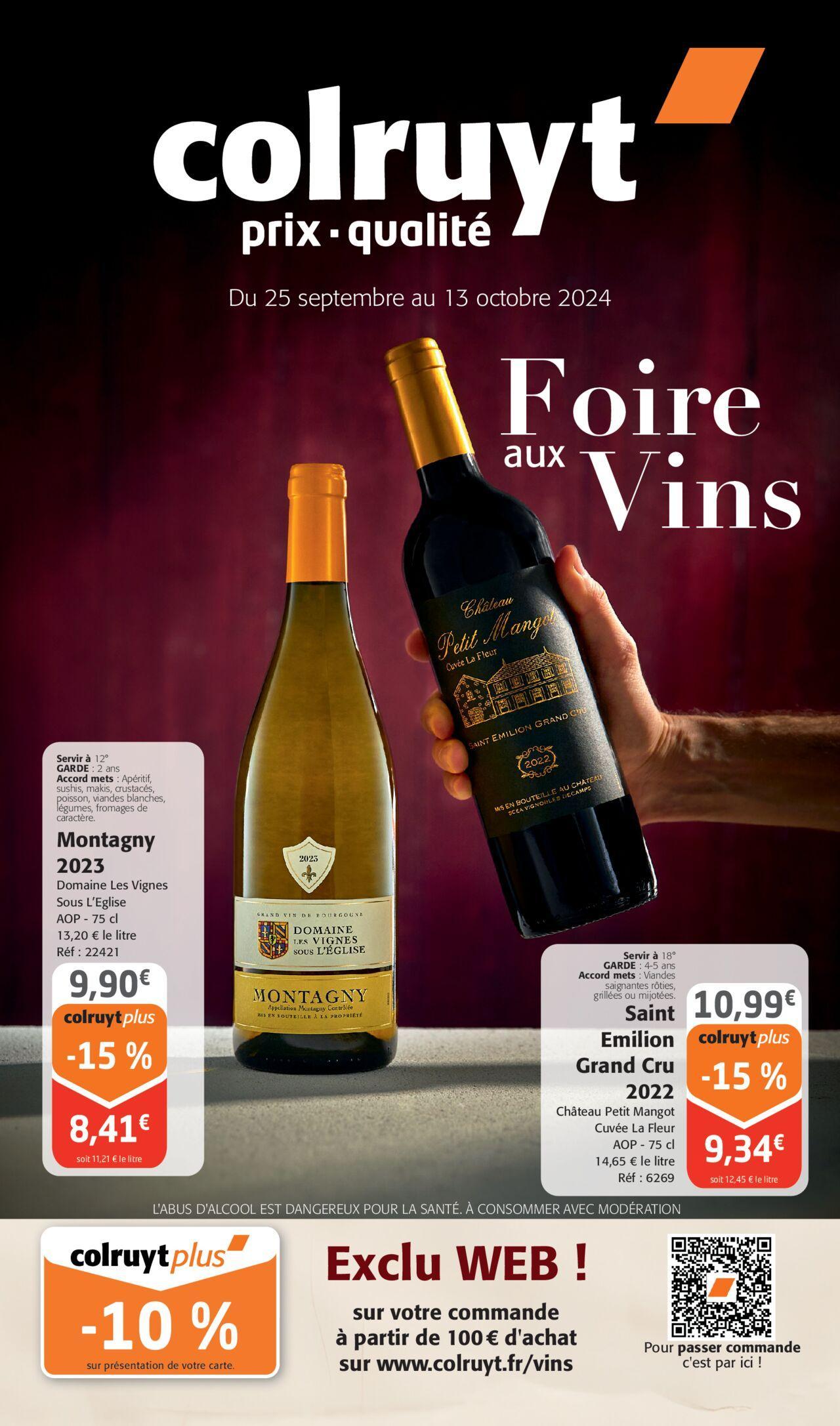 Colruyt Foire aux Vins à partir du 25/09/2024 - 13/10/2024 1