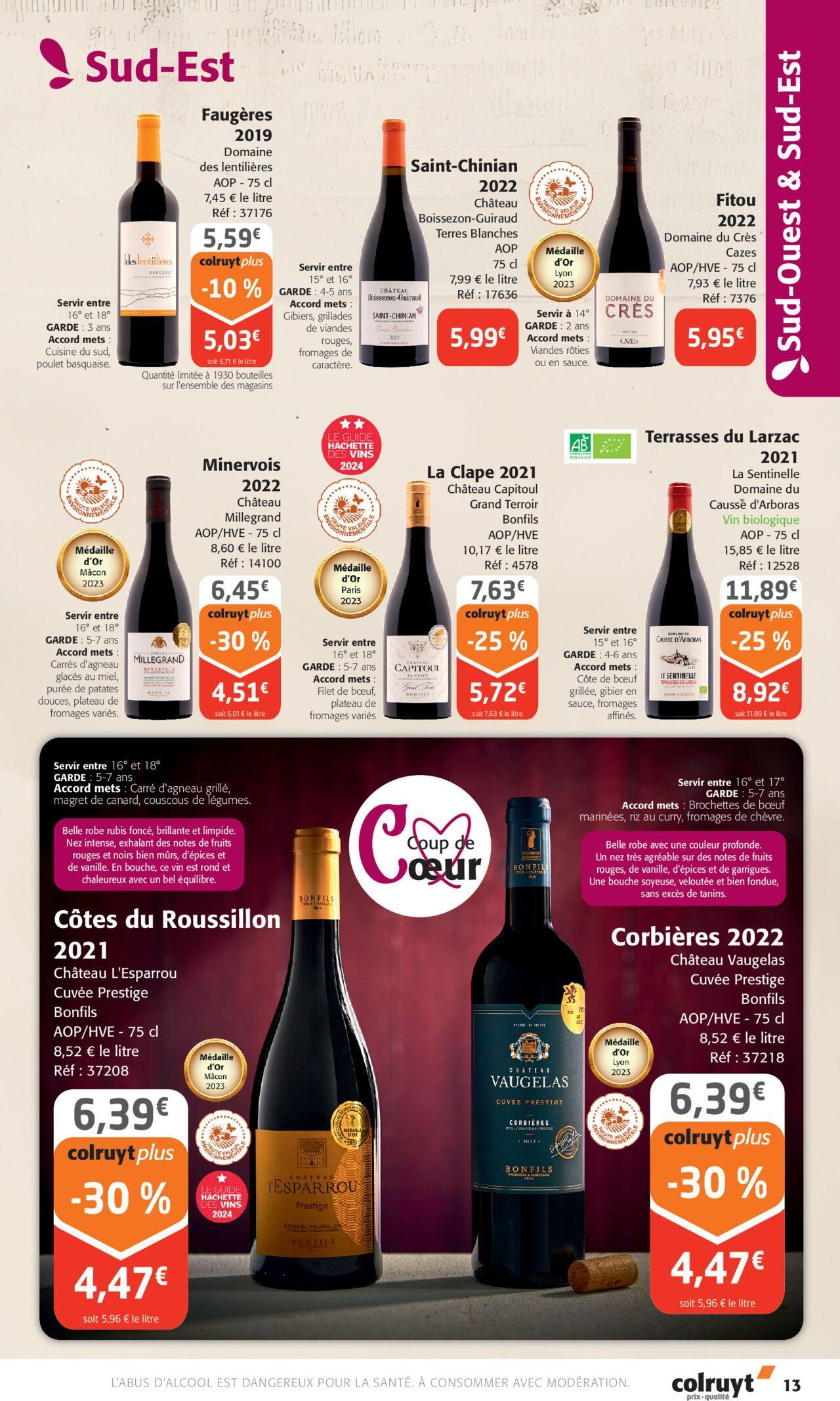 Colruyt Foire aux Vins à partir du 25/09/2024 - 13/10/2024 13