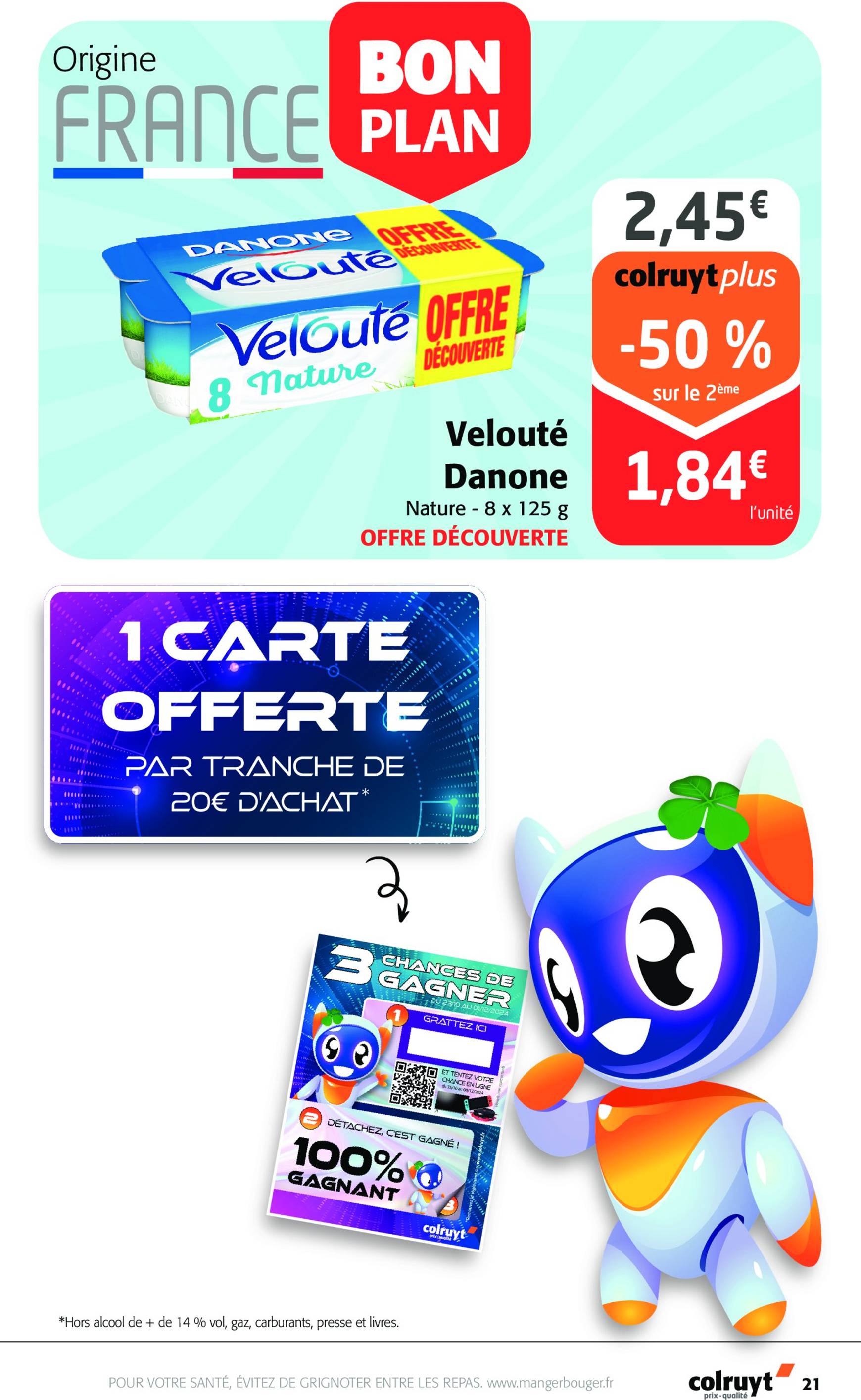 Catalogue Colruyt valable dès 06.11. - 17.11. 21