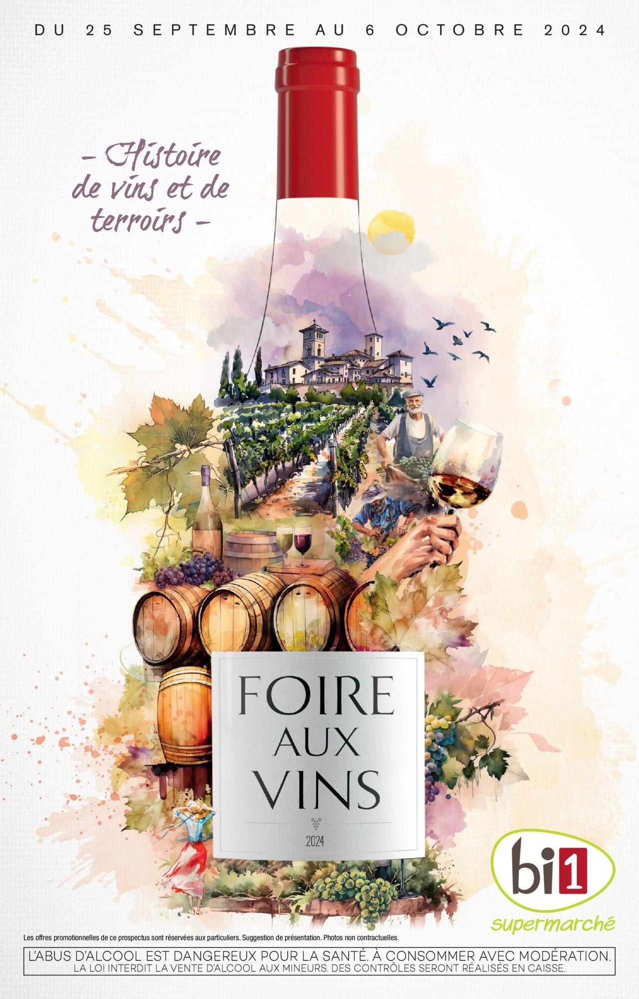 bi1 Foire aux Vins à partir du 25/09/2024 - 06/10/2024