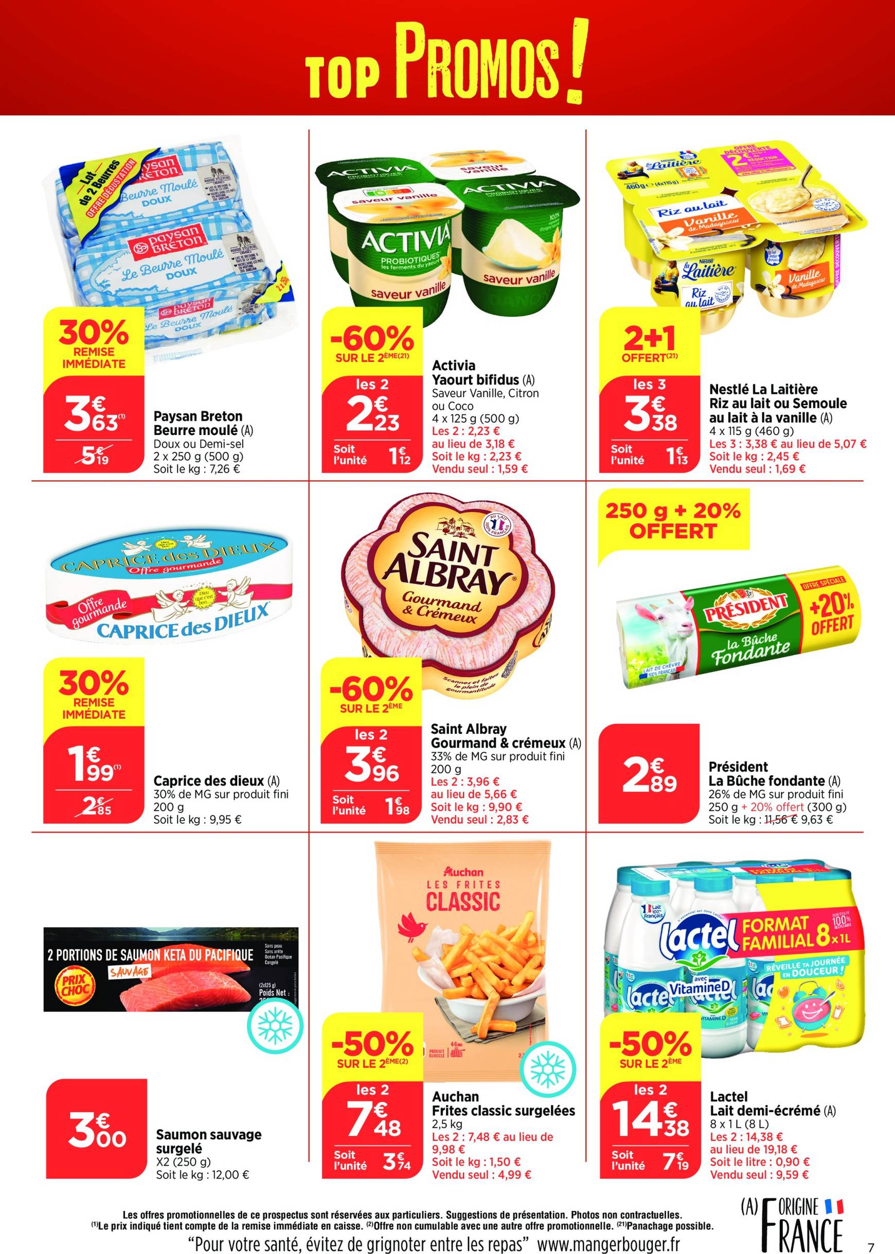 Catalogue Bi1 - Top Promos valable dès 30.10. - 04.11. 7