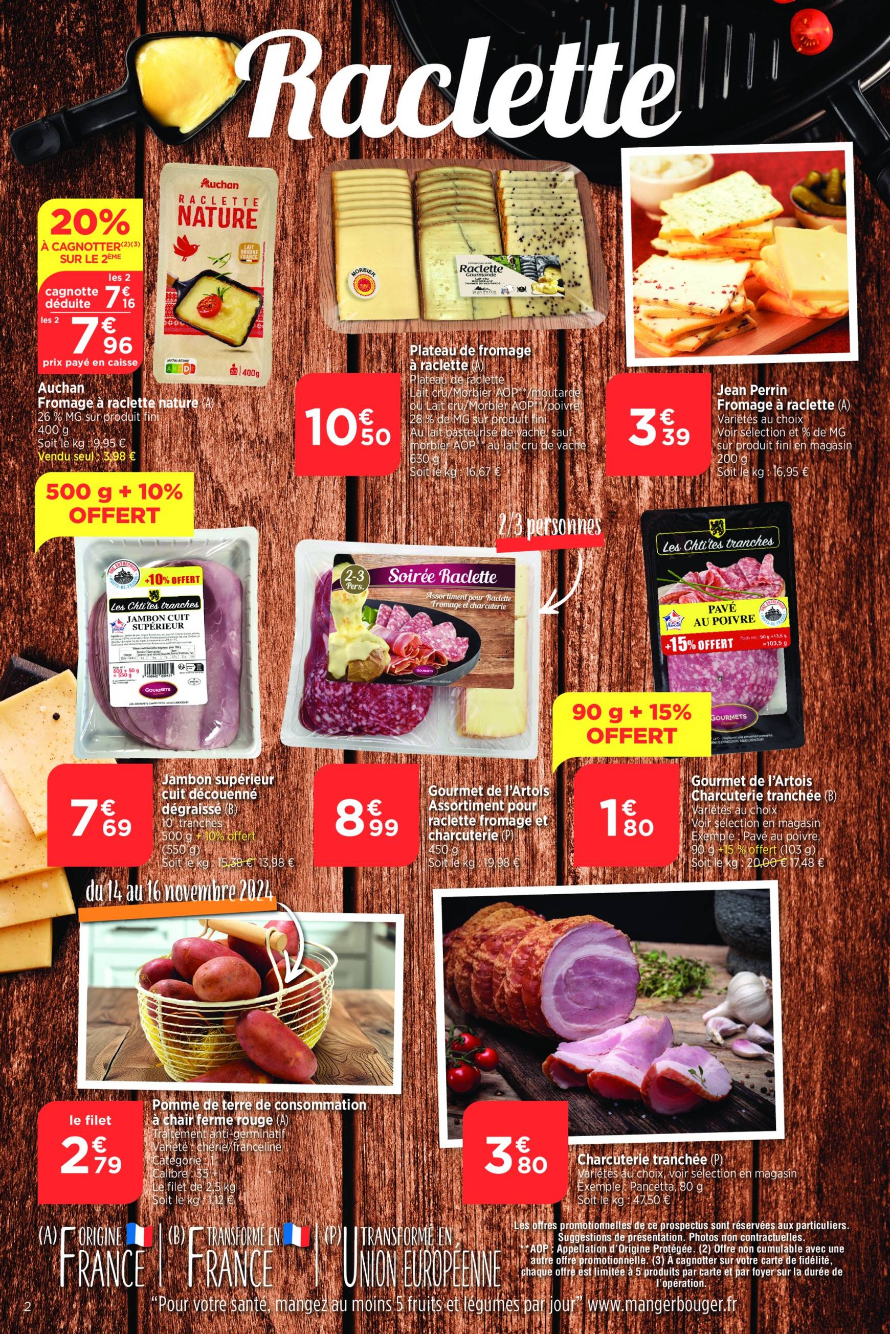 Catalogue Bi1 - Tous Fondus de Raclette valable dès 13.11. - 18.11. 2