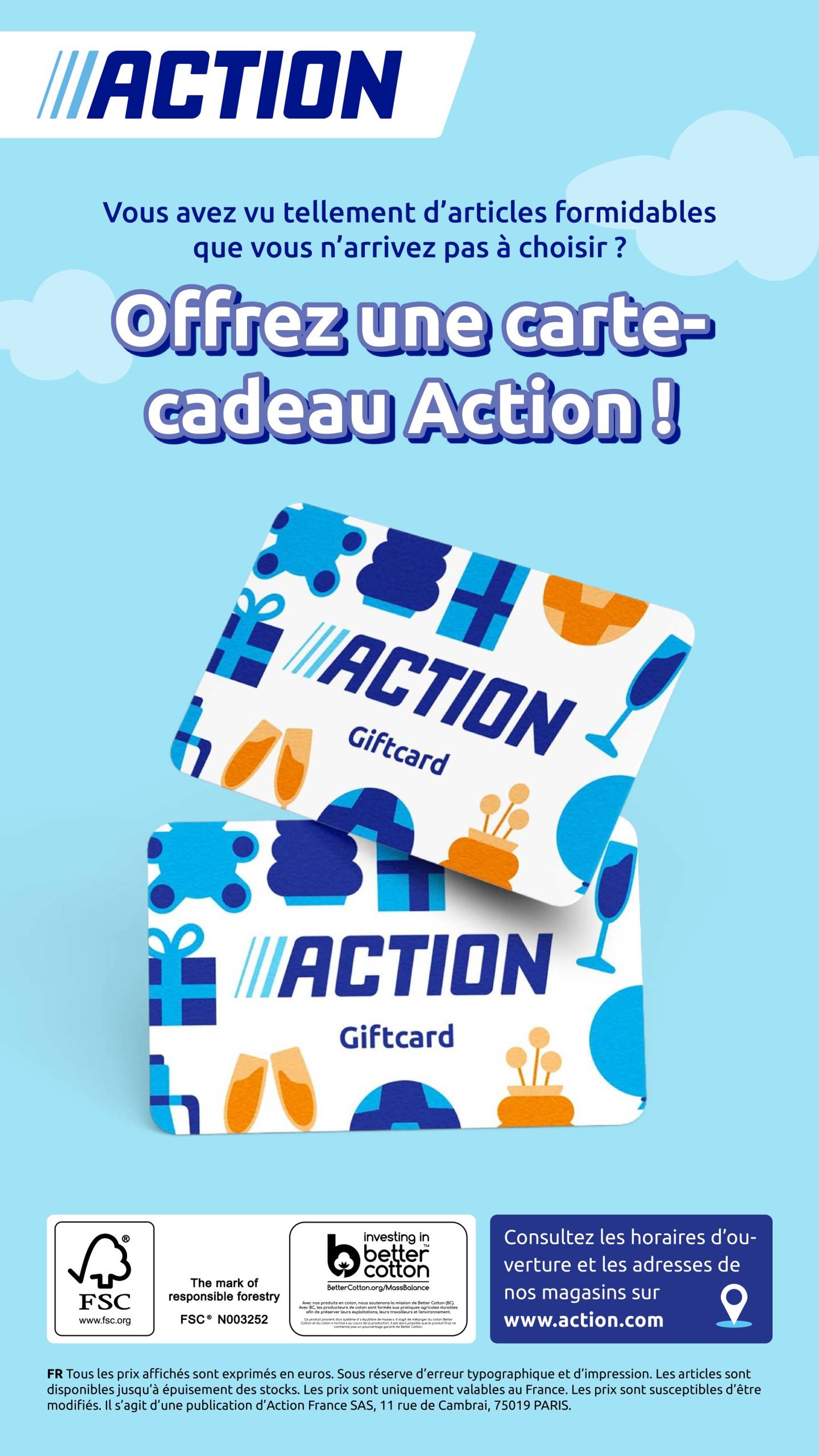 Catalogue Action - Cadeaux valable dès 13.11. - 19.11. 143