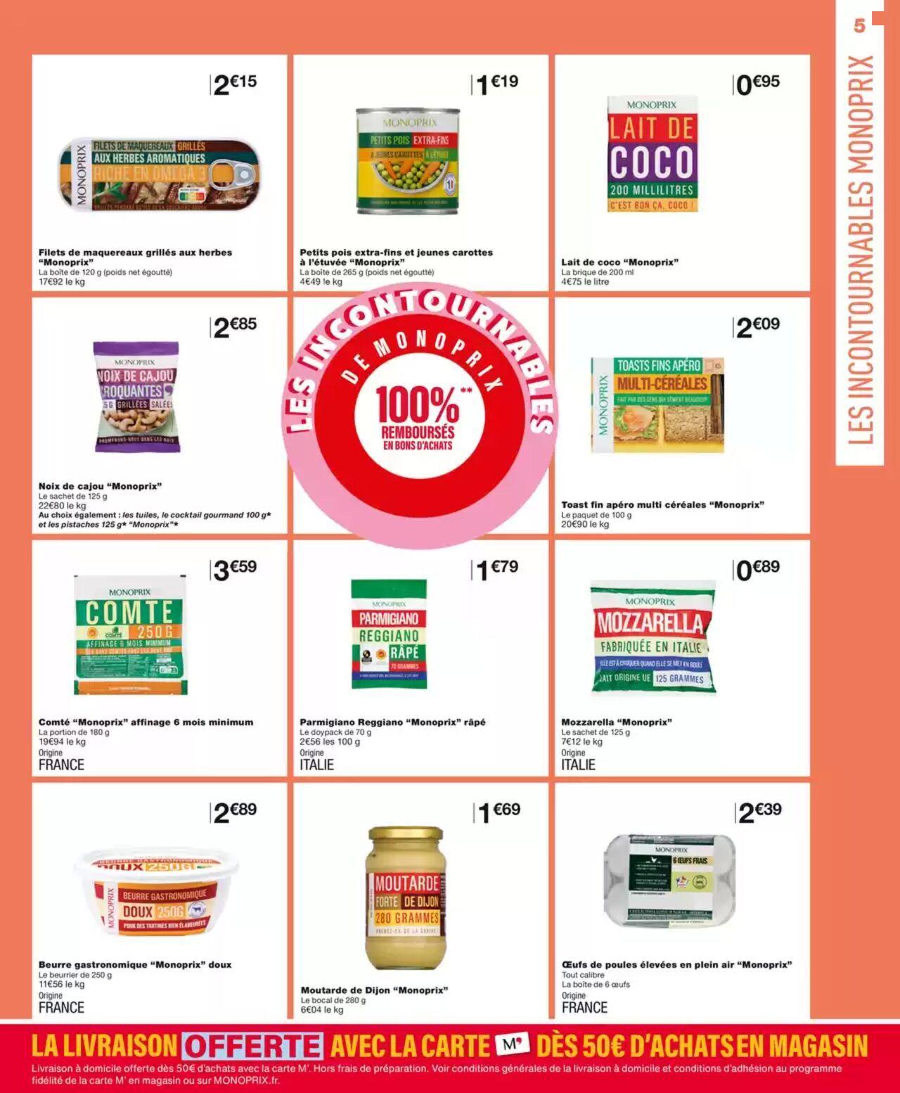 Monoprix catalogue à partir du 09/10/2024 - 20/10/2024 5