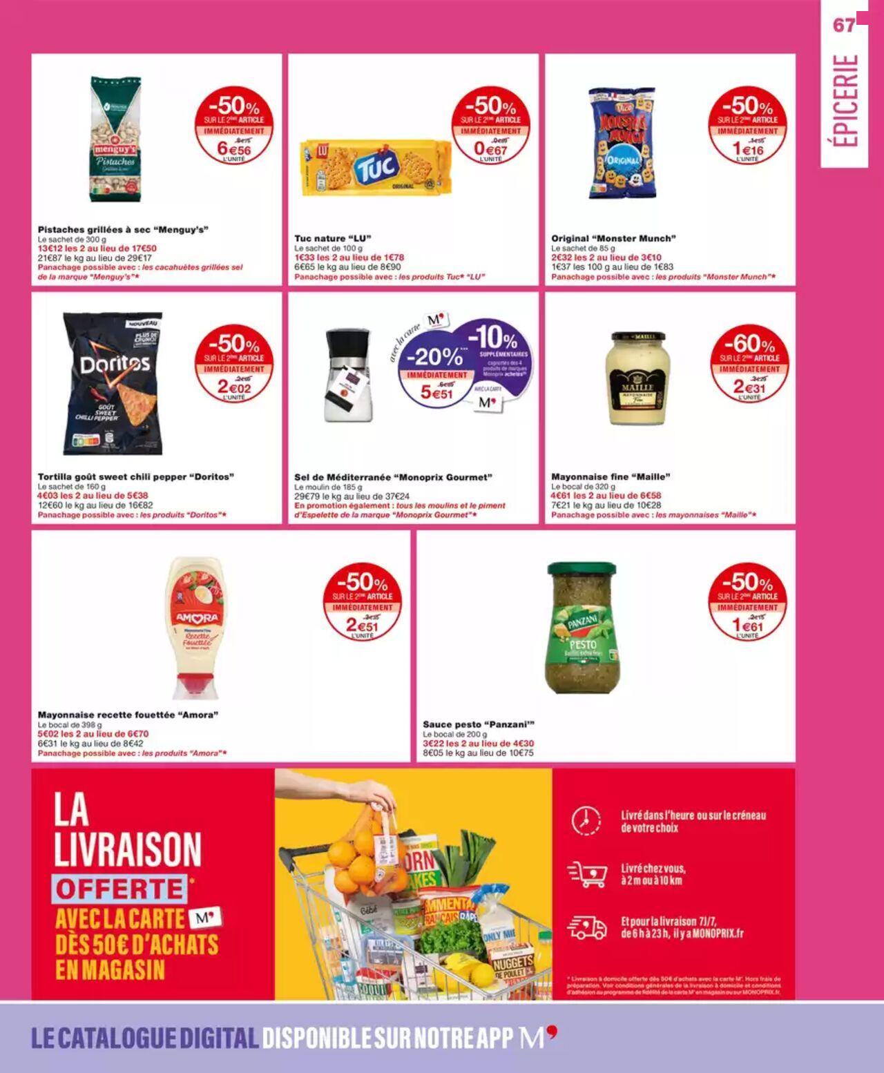 Monoprix catalogue à partir du 09/10/2024 - 20/10/2024 67