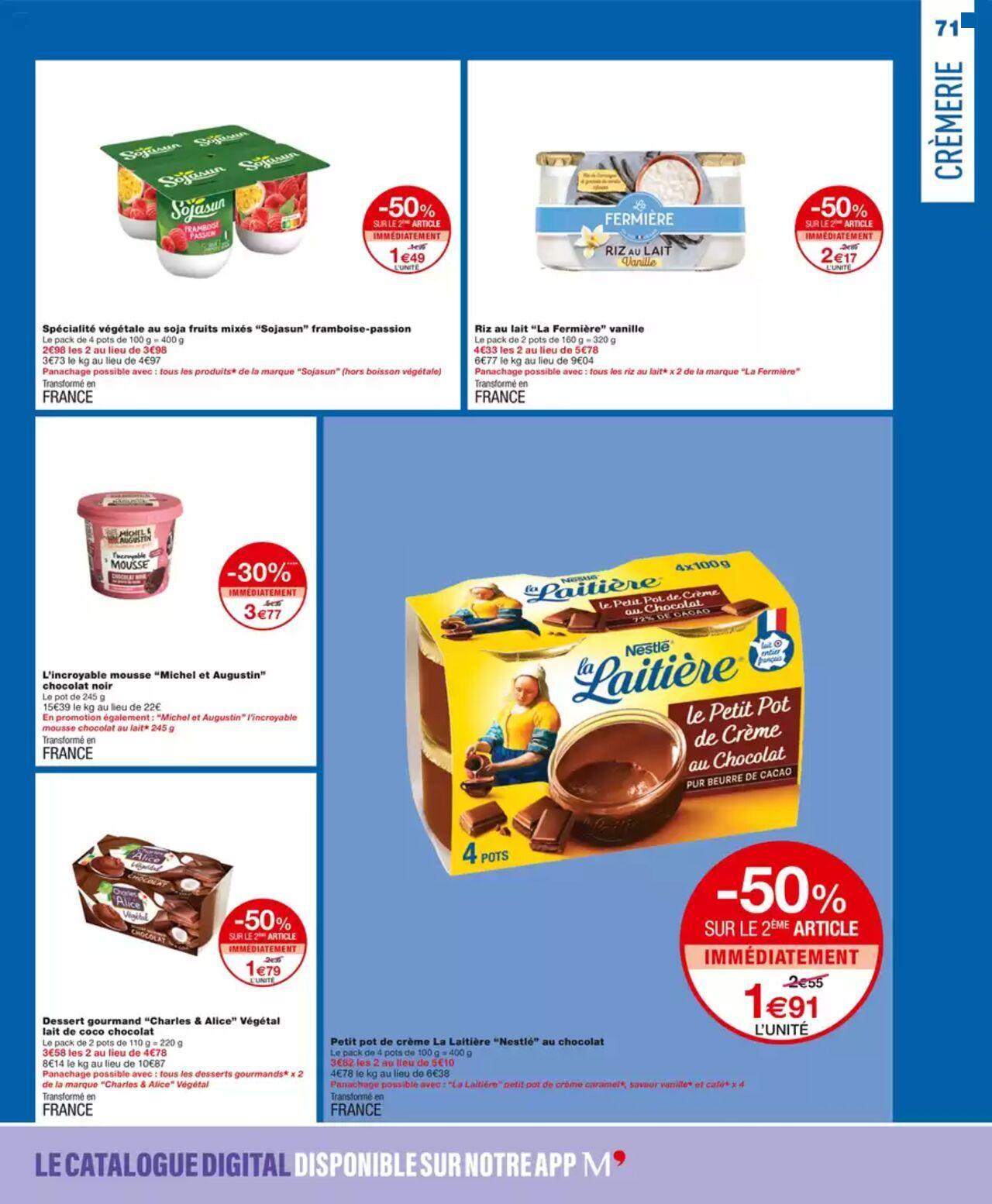 Monoprix catalogue à partir du 09/10/2024 - 20/10/2024 71