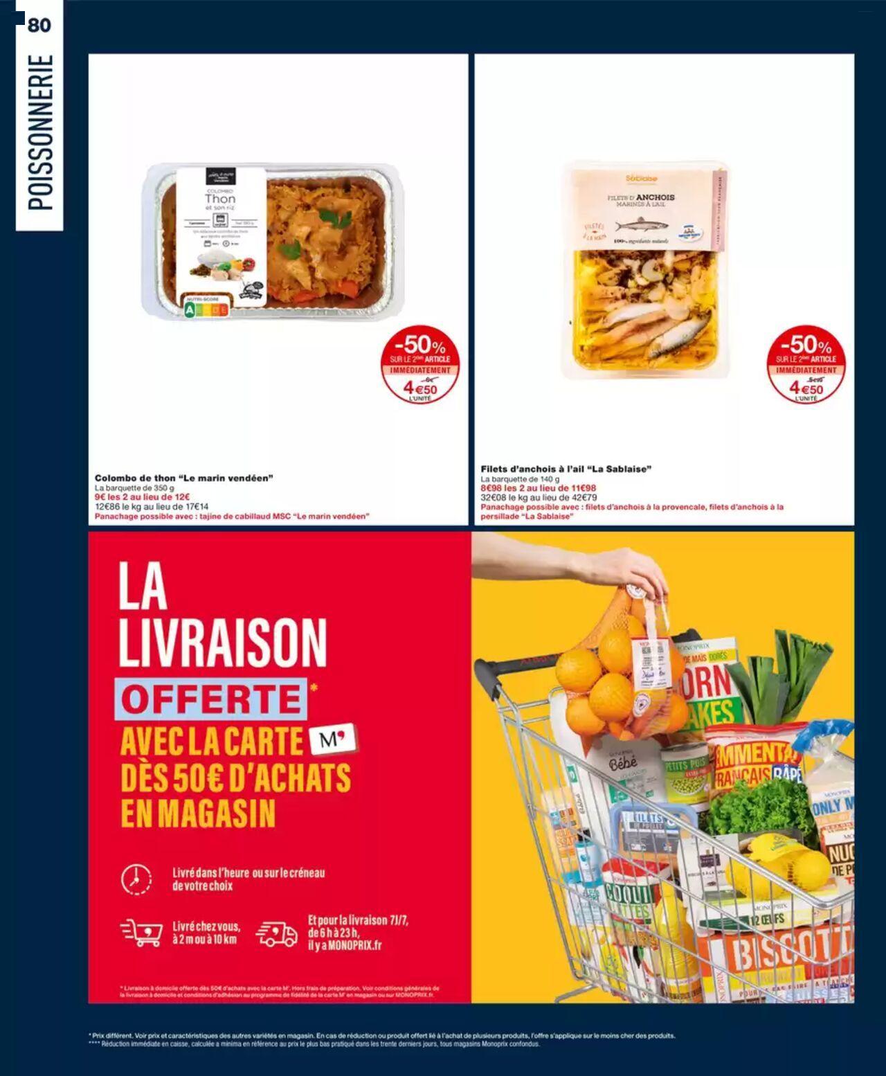 Monoprix catalogue à partir du 09/10/2024 - 20/10/2024 80