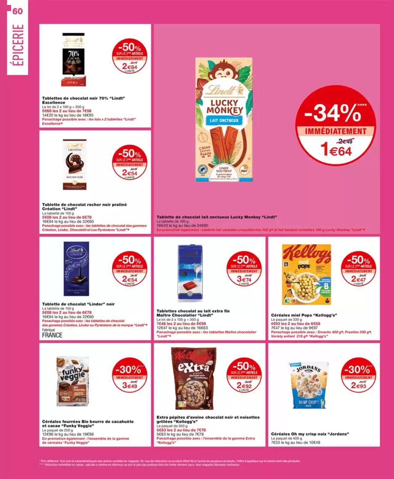 Monoprix catalogue à partir du 09/10/2024 - 20/10/2024 60