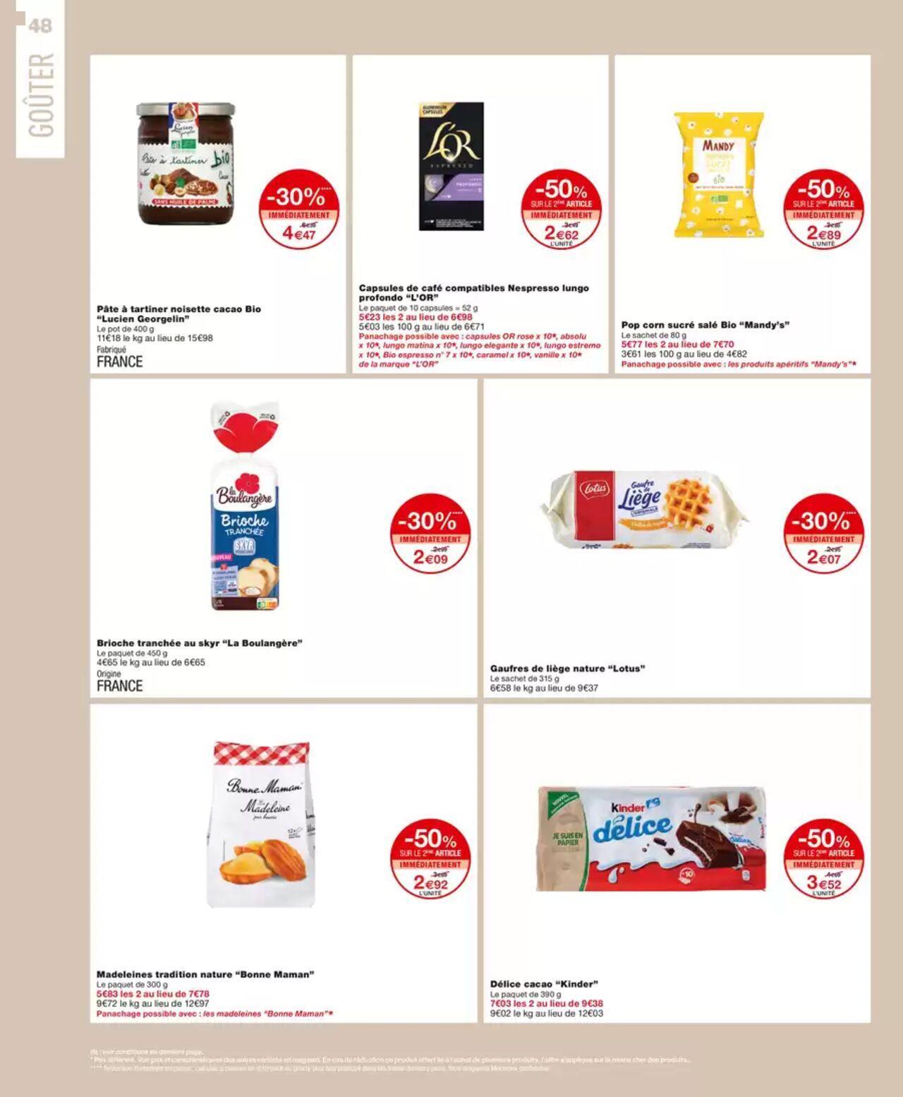 Monoprix catalogue à partir du 09/10/2024 - 20/10/2024 48