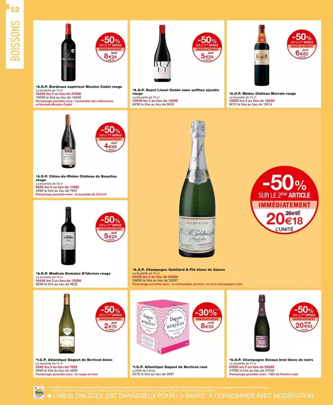 Monoprix catalogue à partir du 09/10/2024 - 20/10/2024 52