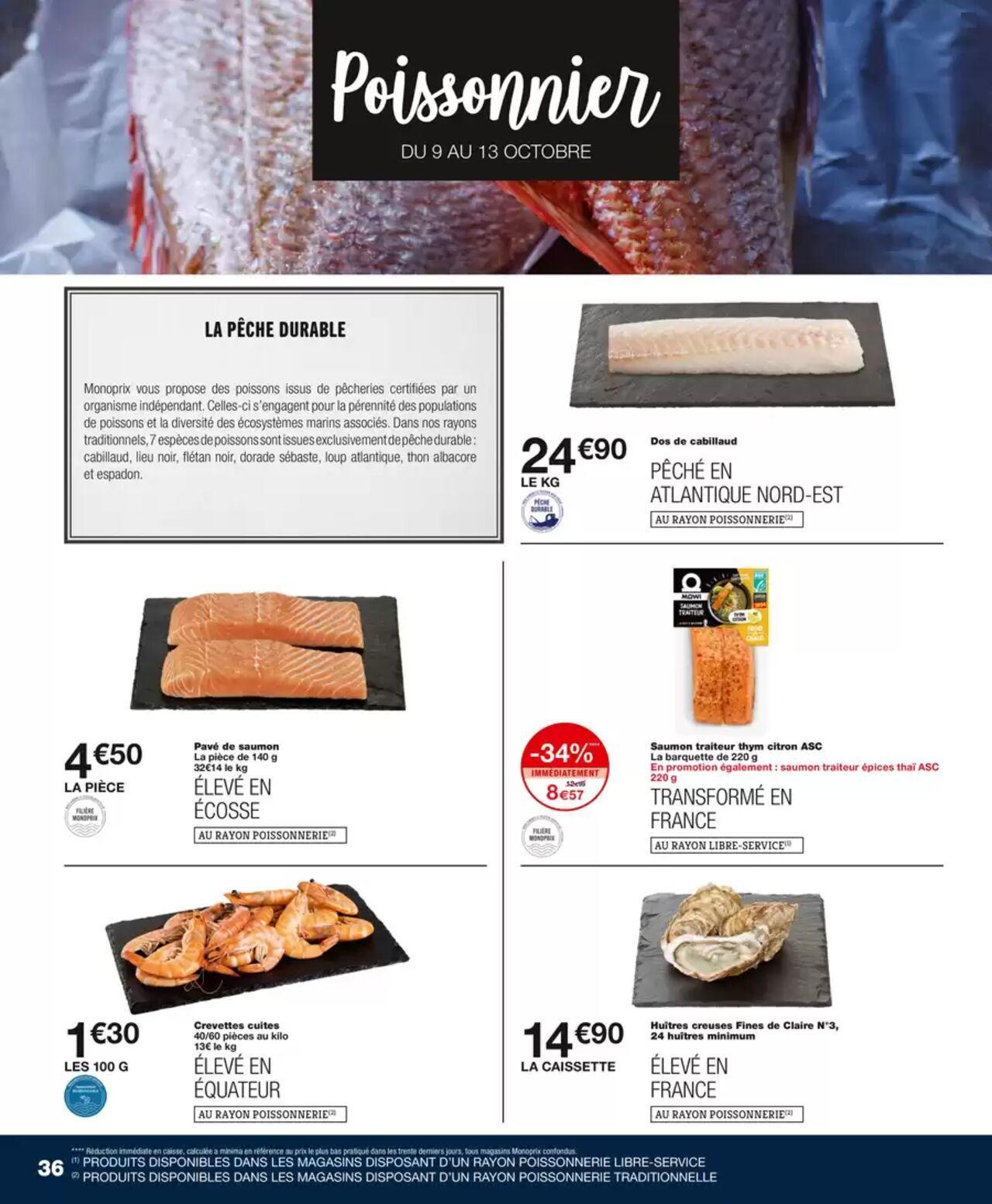 Monoprix catalogue à partir du 09/10/2024 - 20/10/2024 36