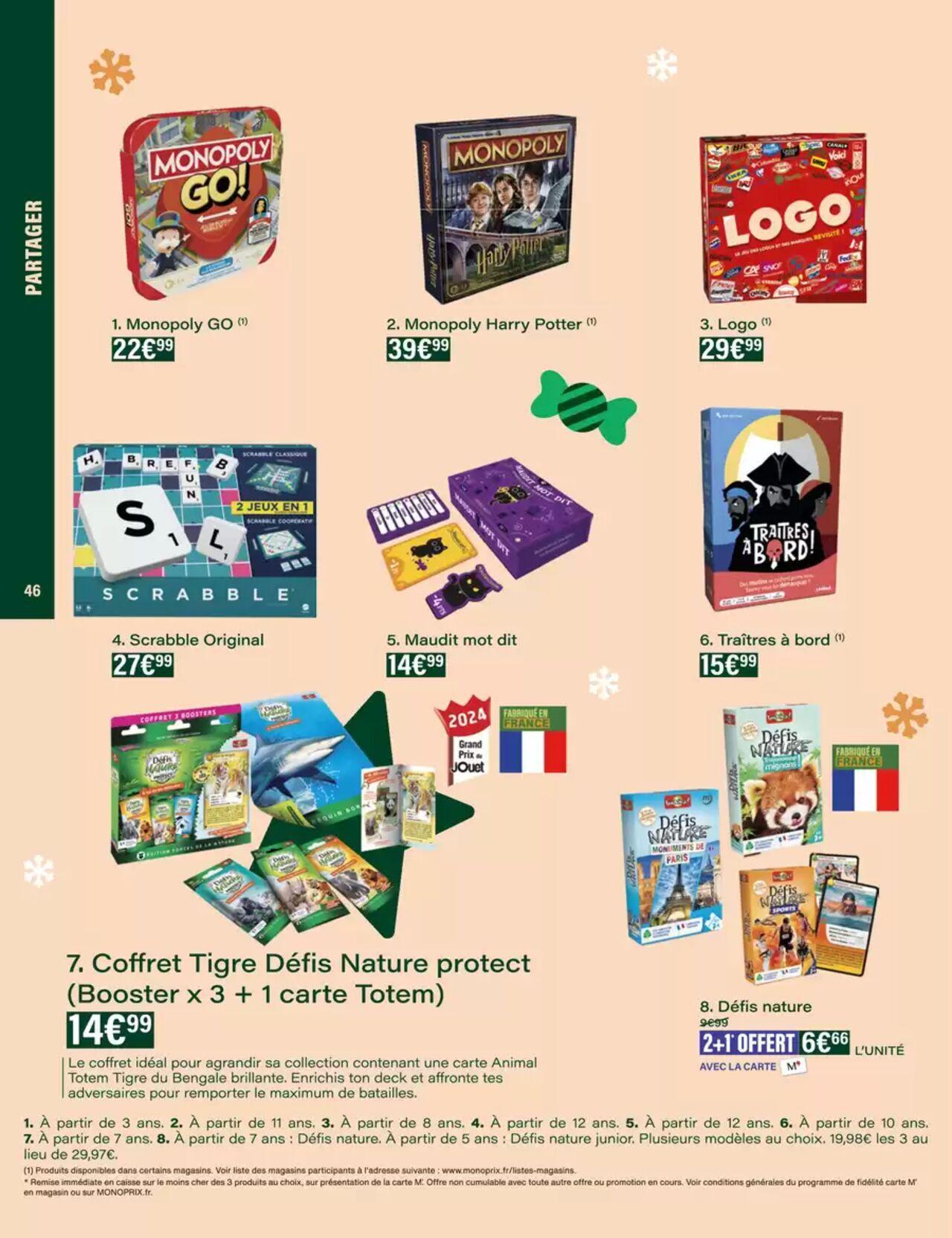 Monoprix Jouets à partir du 25/10/2024 - 31/12/2024 46