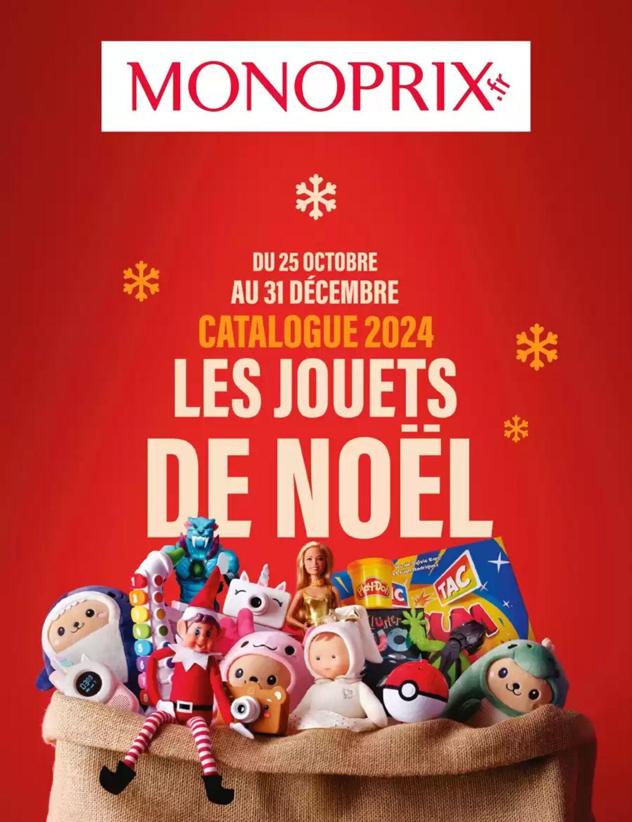 Monoprix Jouets à partir du 25/10/2024 - 31/12/2024