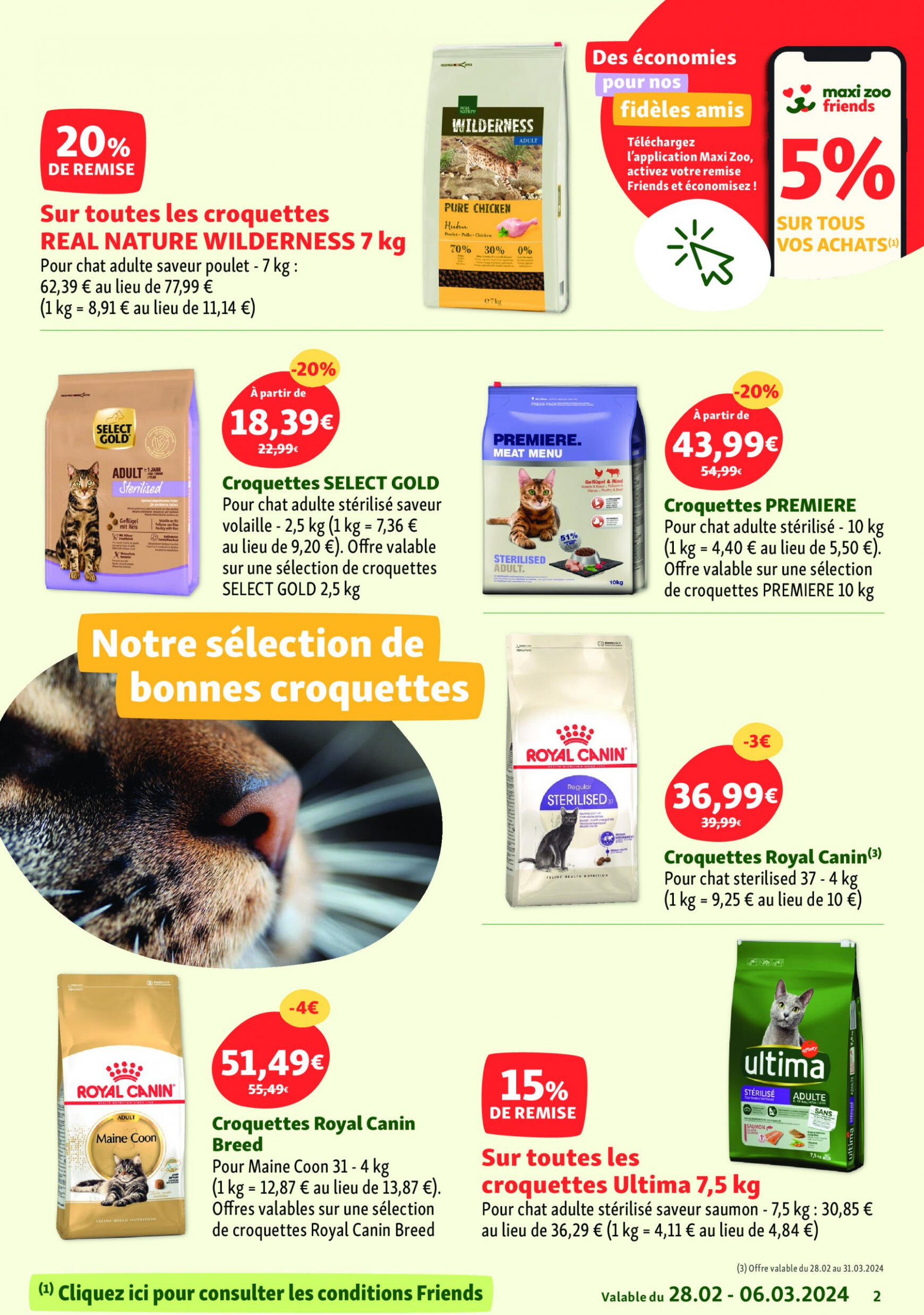 Maxizoo - MAXI ZOO Tout pour vos animaux valable à partir de 28.02.2024 2