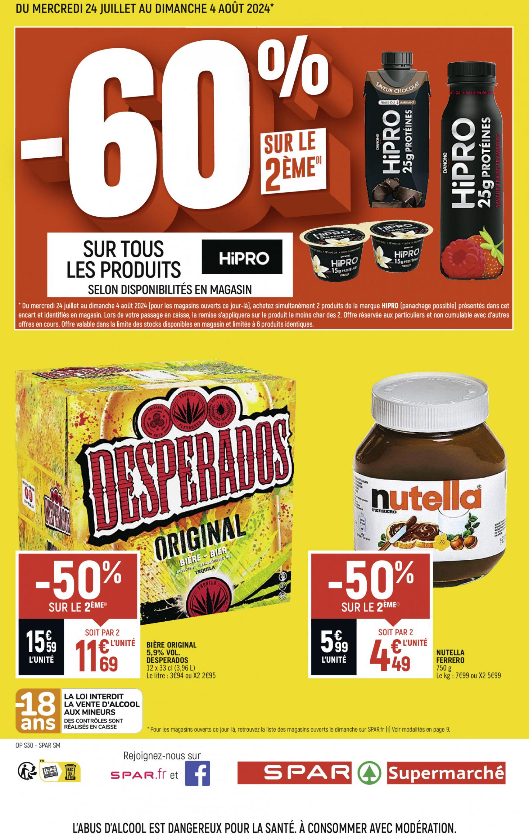 Prospectus Spar actuel 24.07. - 04.08. 12