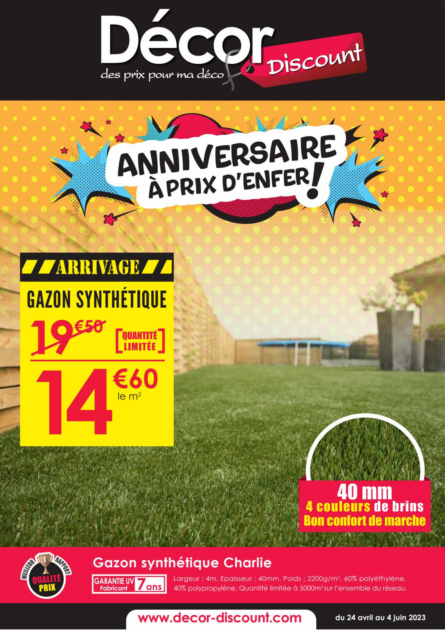 Décor Discount - Anniversaire à prix d'enfer!