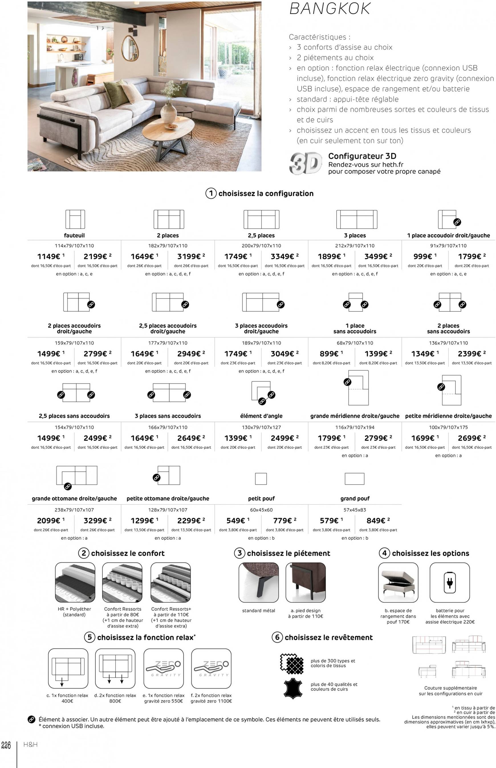 Catalogue Heth valable dès 18.09. - 31.12. 226