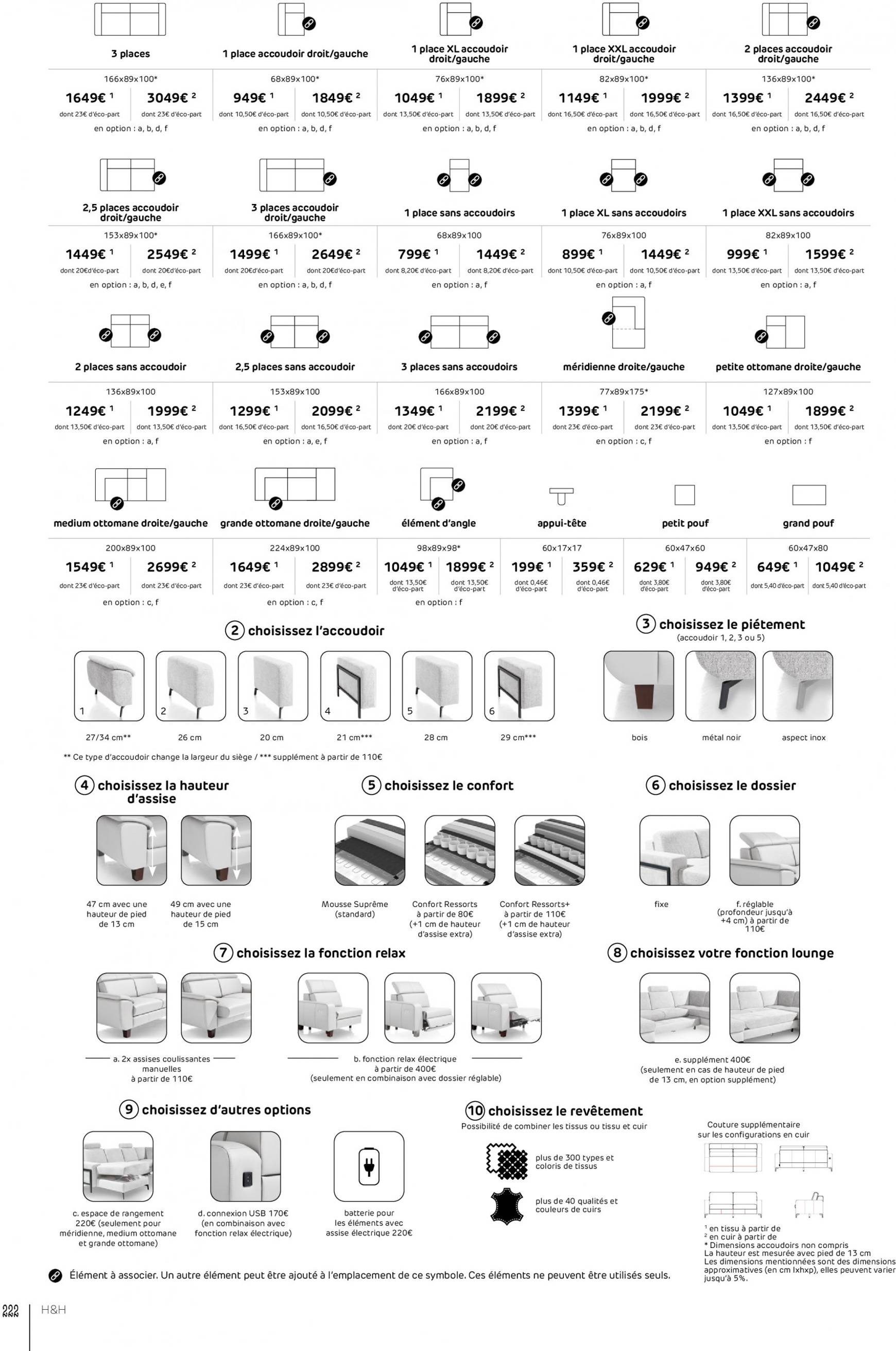 Catalogue Heth valable dès 18.09. - 31.12. 222