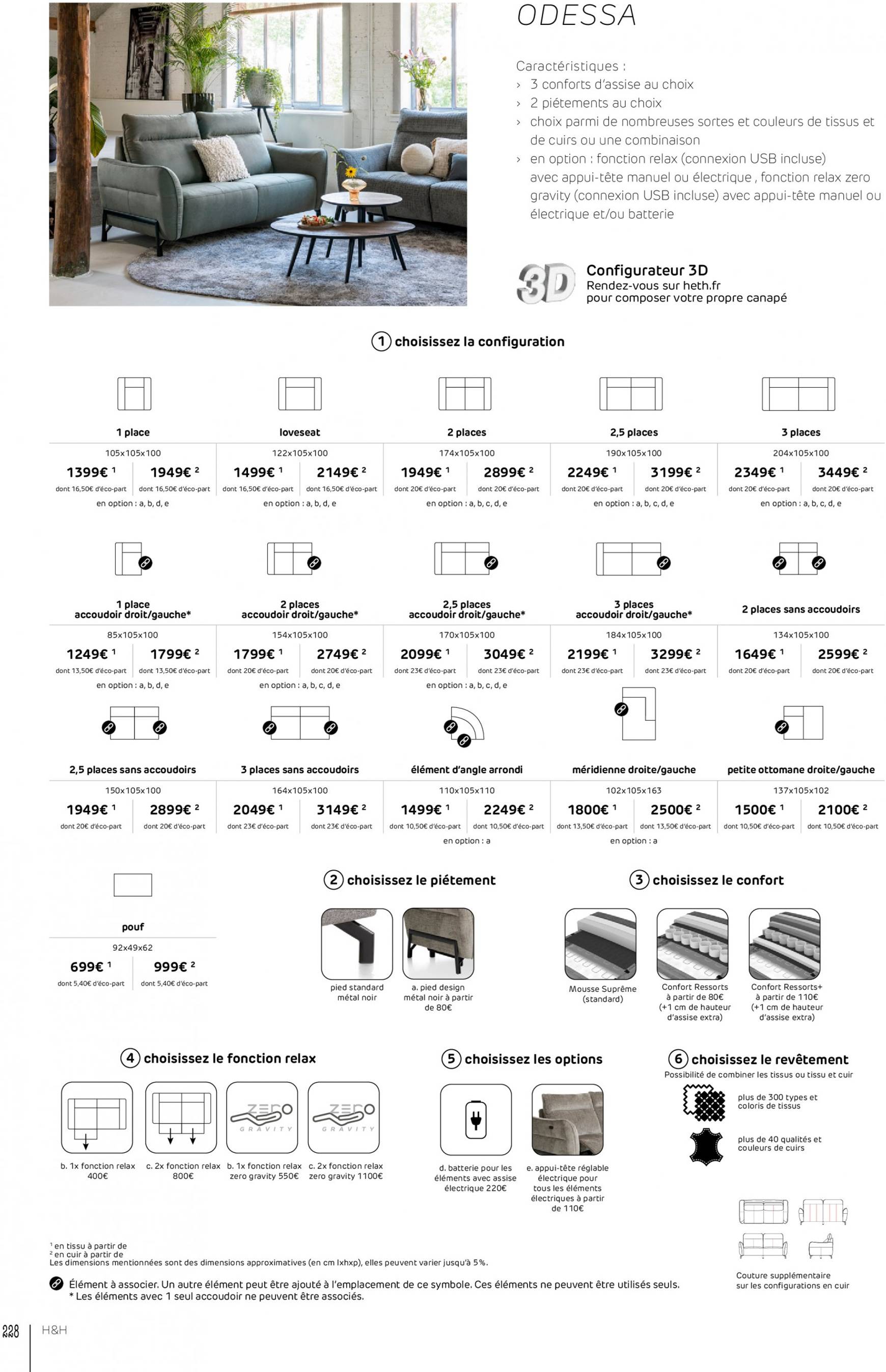 Catalogue Heth valable dès 18.09. - 31.12. 228