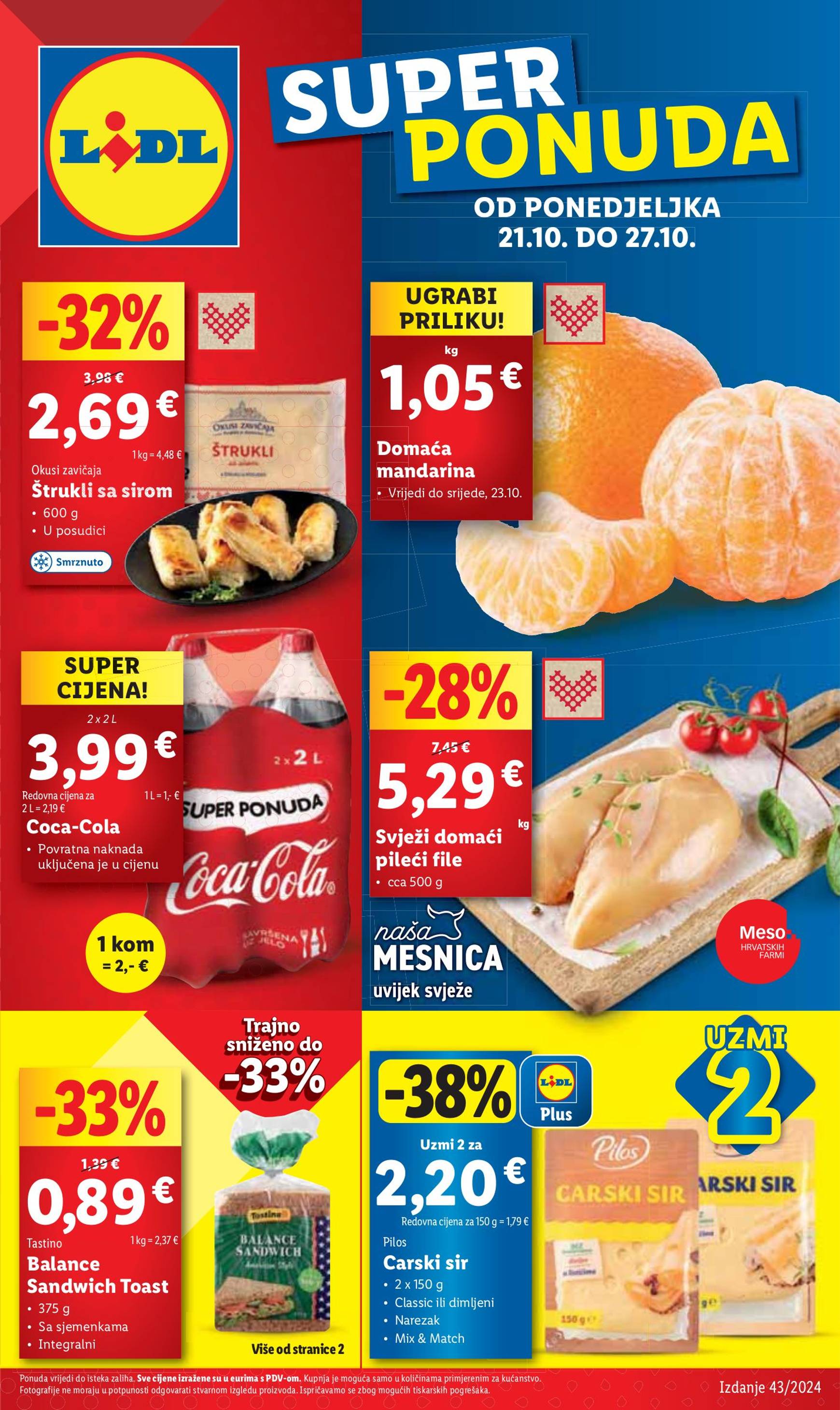 Lidl katalog vrijedi od 21.10. do 27.10.