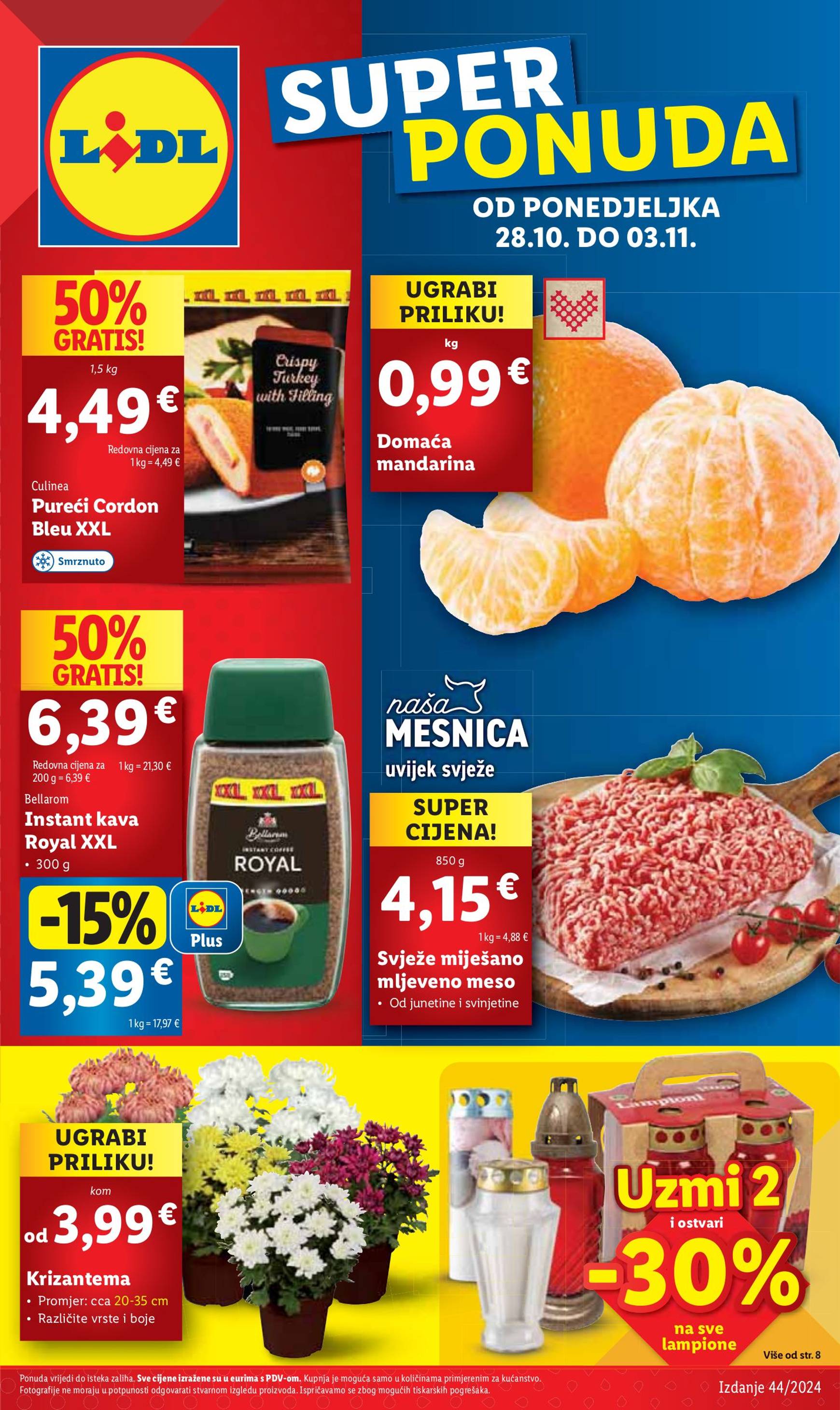 Lidl katalog vrijedi od 28.10. do 03.11.