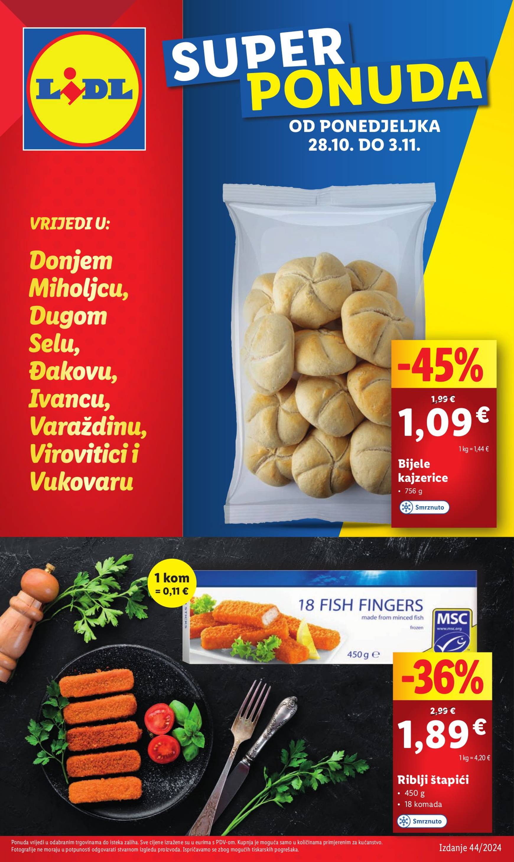 Lidl - Super Ponuda katalog vrijedi od 28.10. do 03.11.