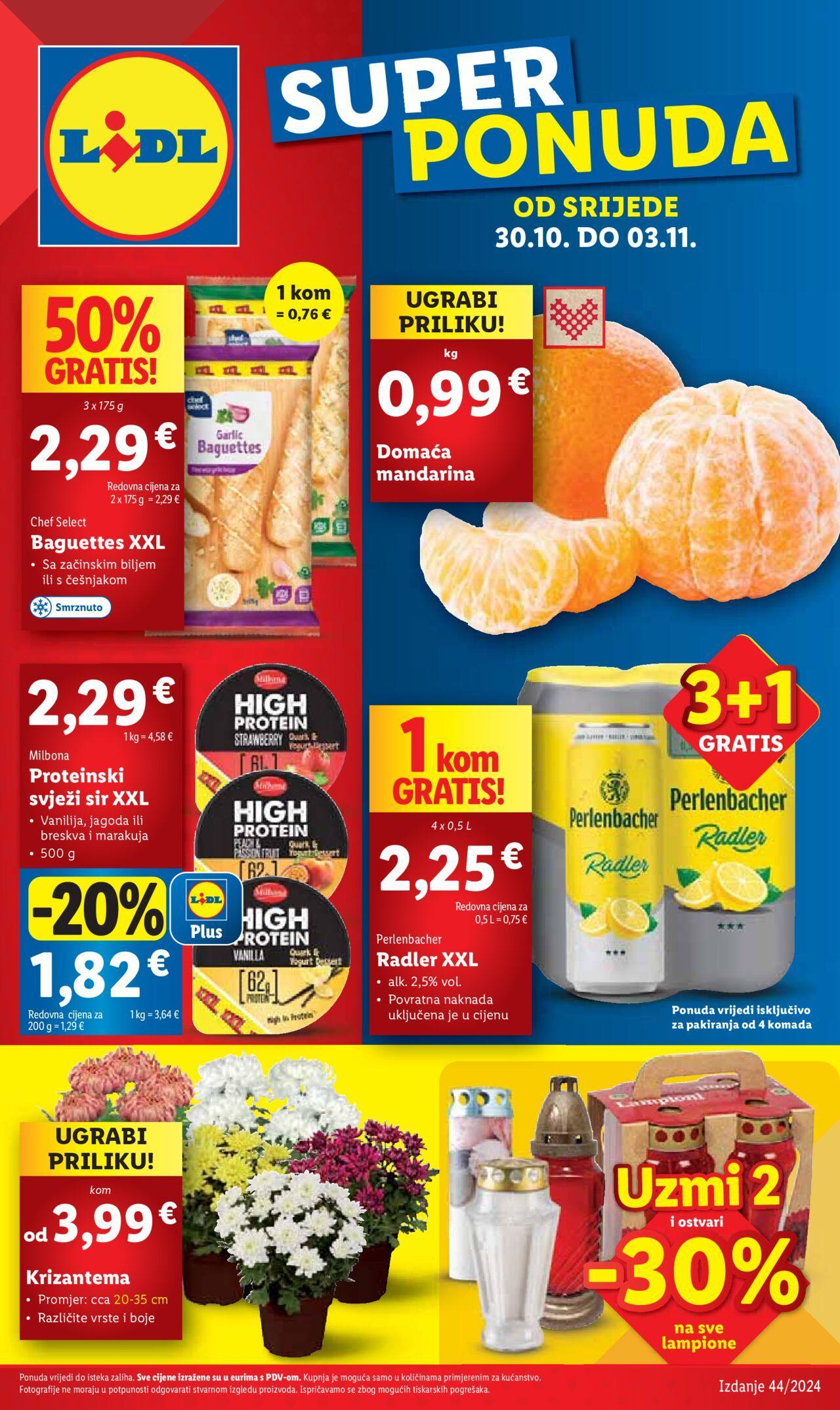 Super ponuda Lidl novi 30.10.2024 - 03.11.2024