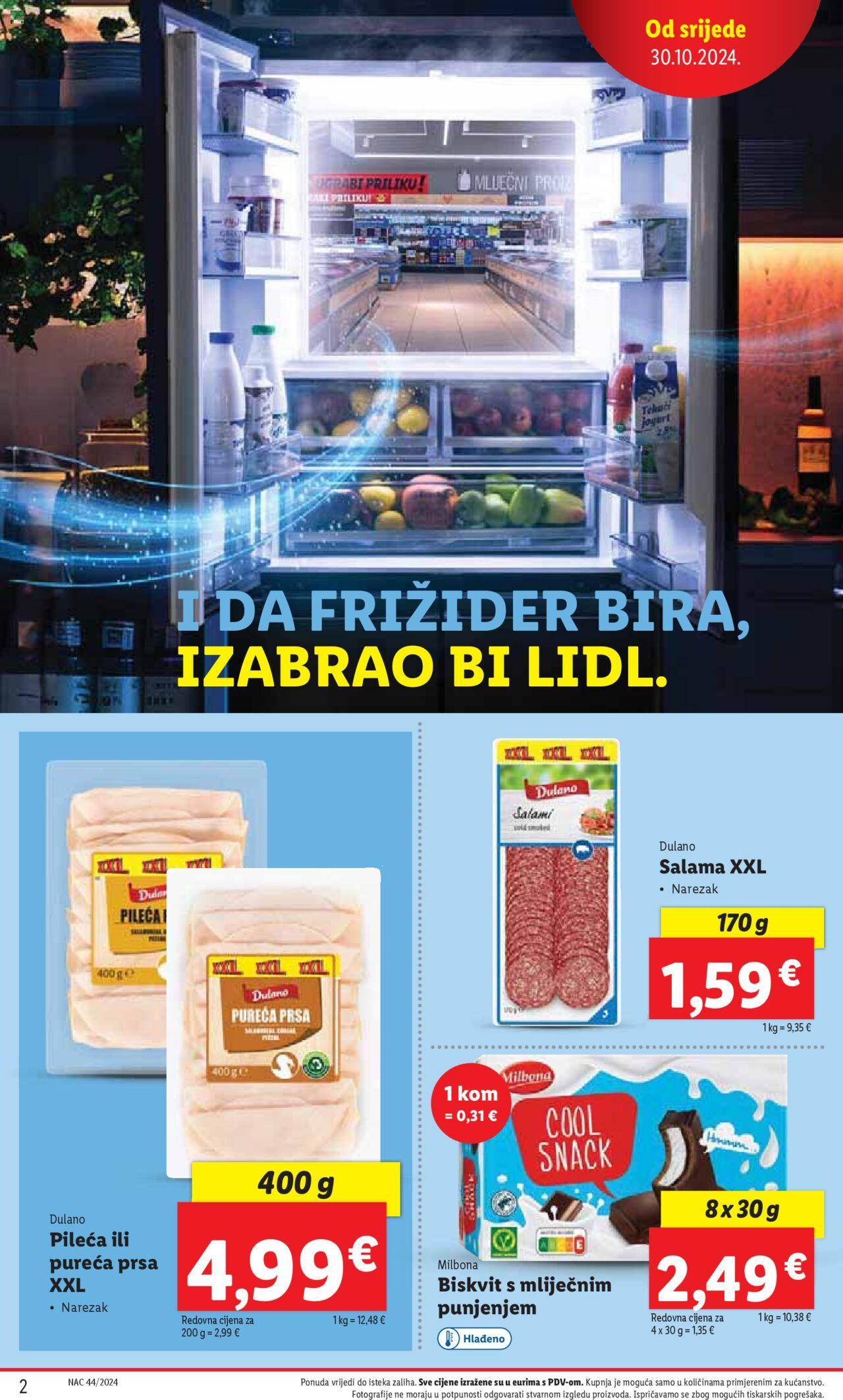 Super ponuda Lidl novi 30.10.2024 - 03.11.2024 2