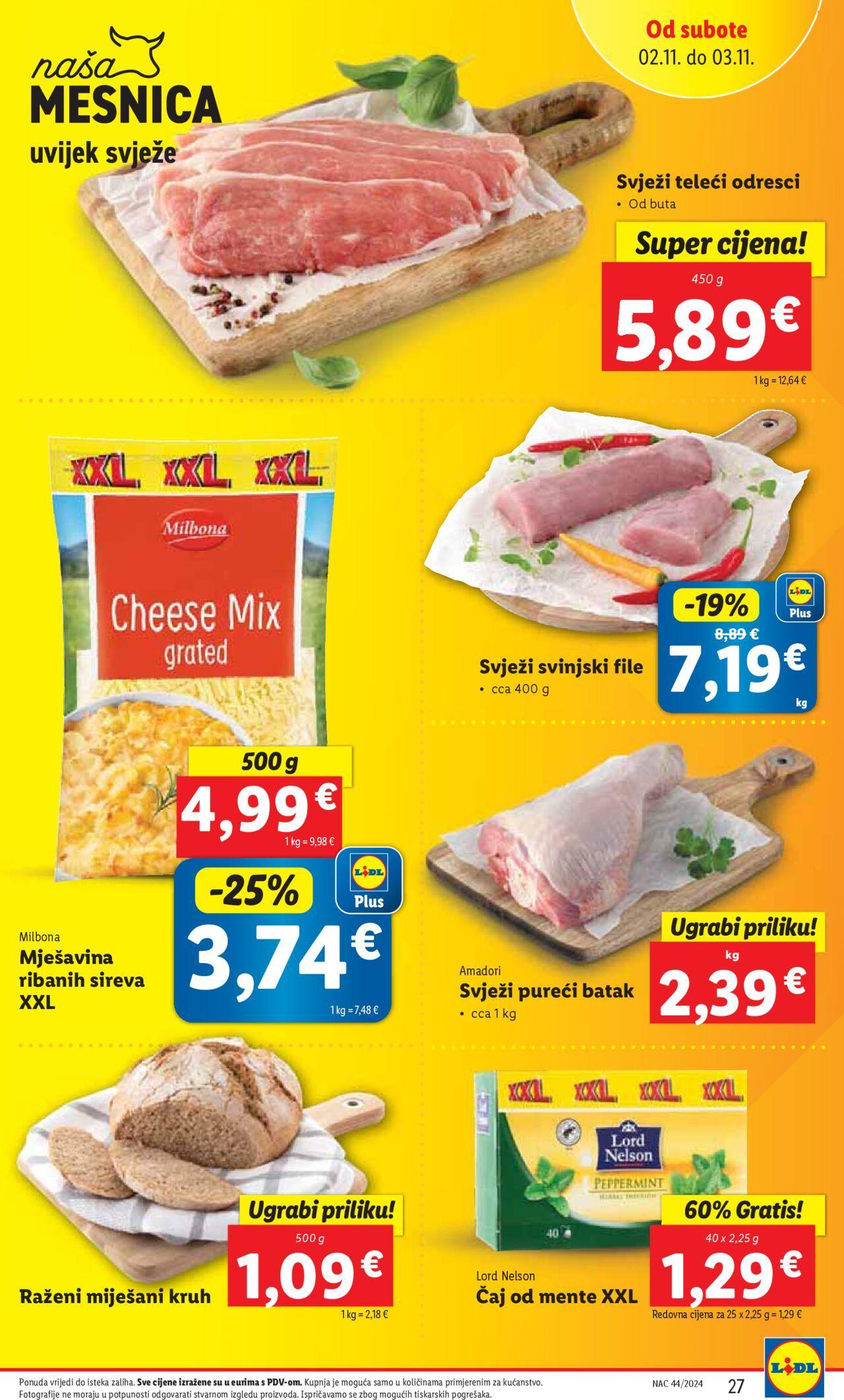 Super ponuda Lidl novi 30.10.2024 - 03.11.2024 27