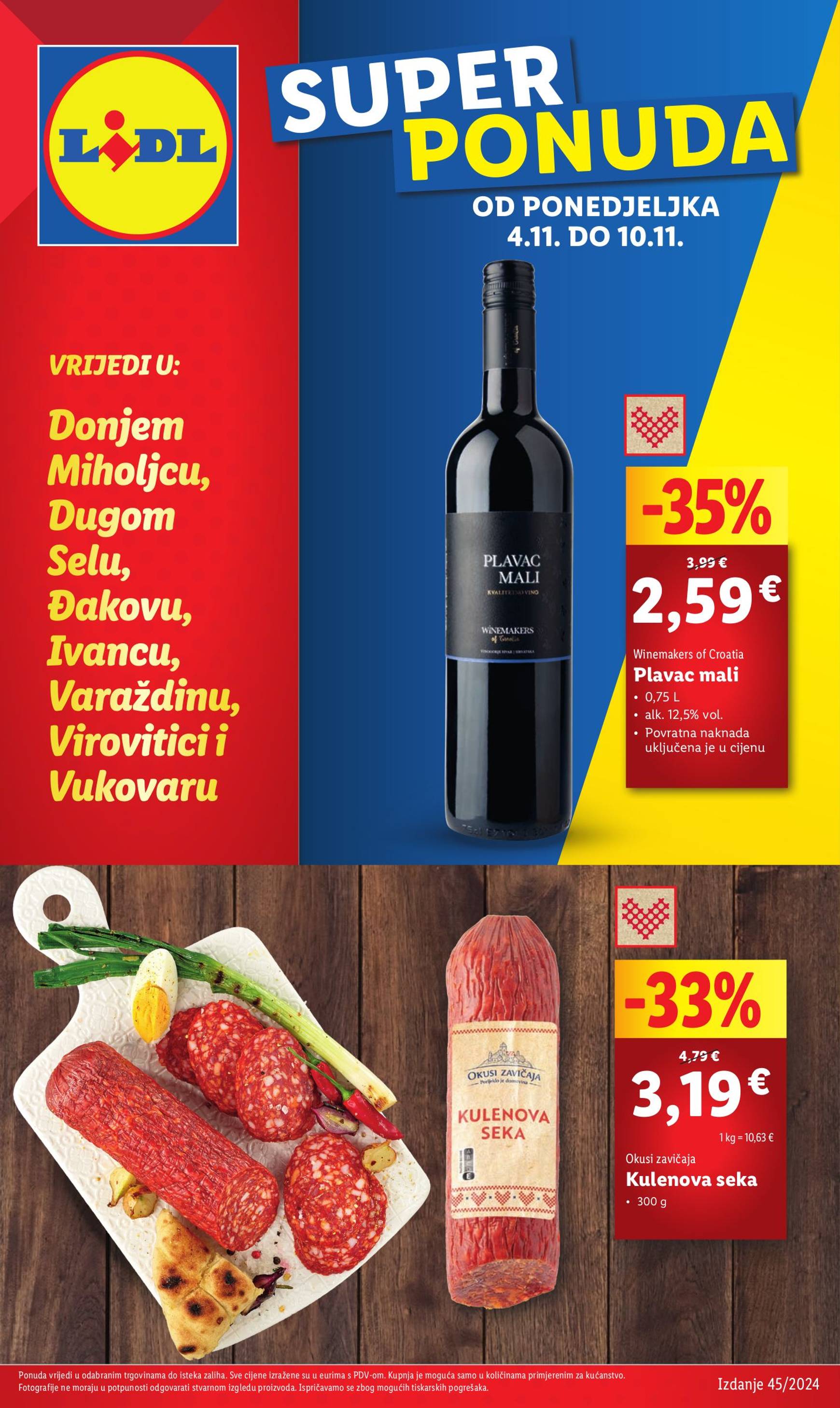 Lidl - Super Ponuda katalog vrijedi od 04.11. do 10.11.