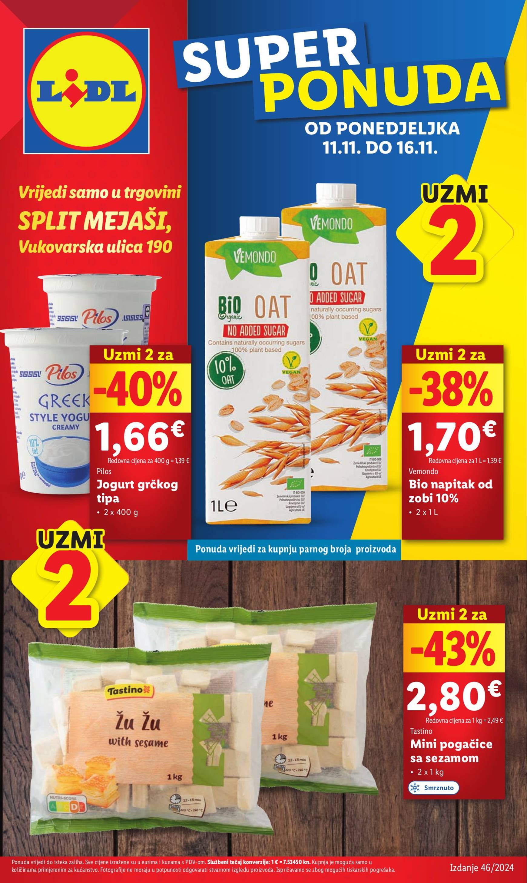 Lidl - Split katalog vrijedi od 11.11. do 16.11.