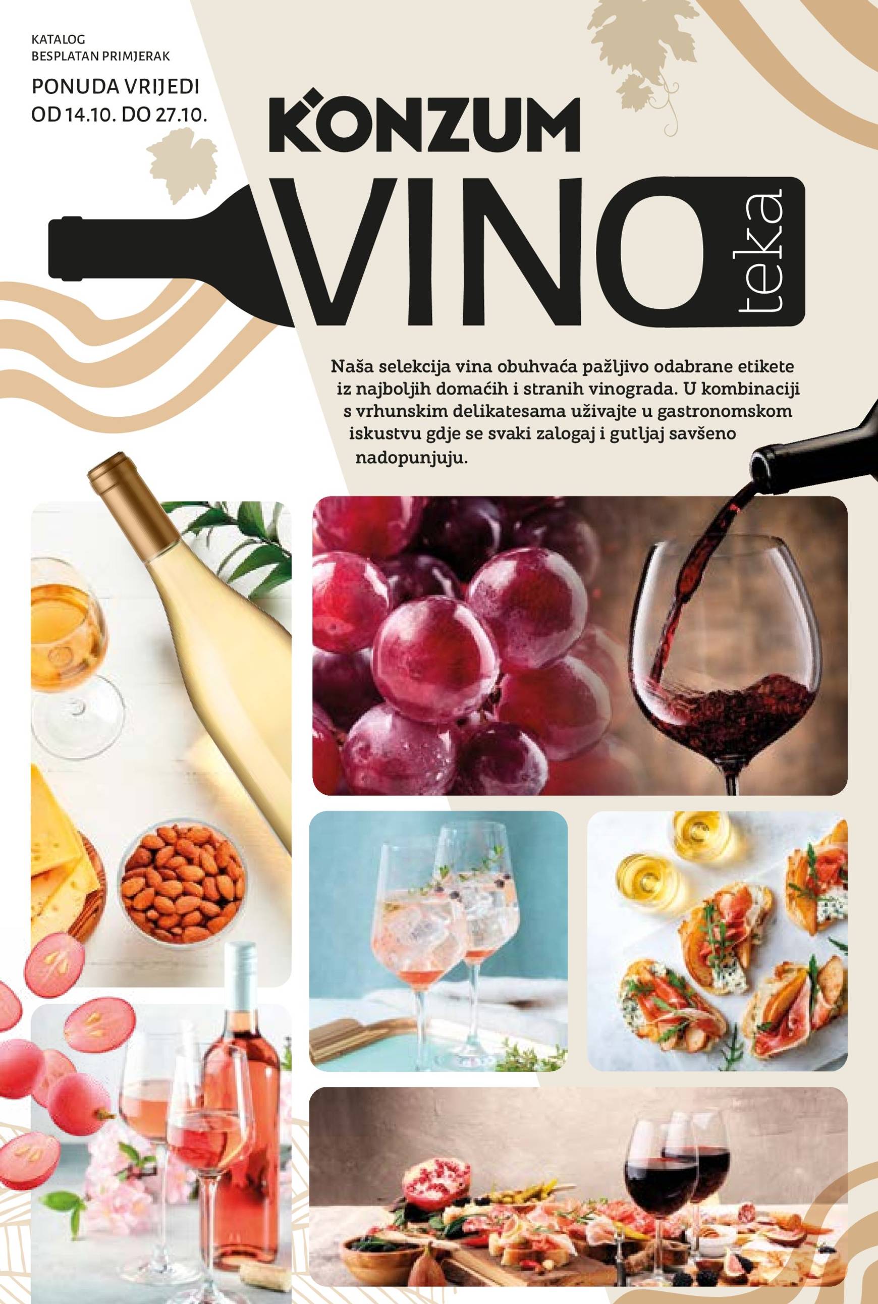 Konzum - Katalog vino katalog vrijedi od 14.10. do 27.10.