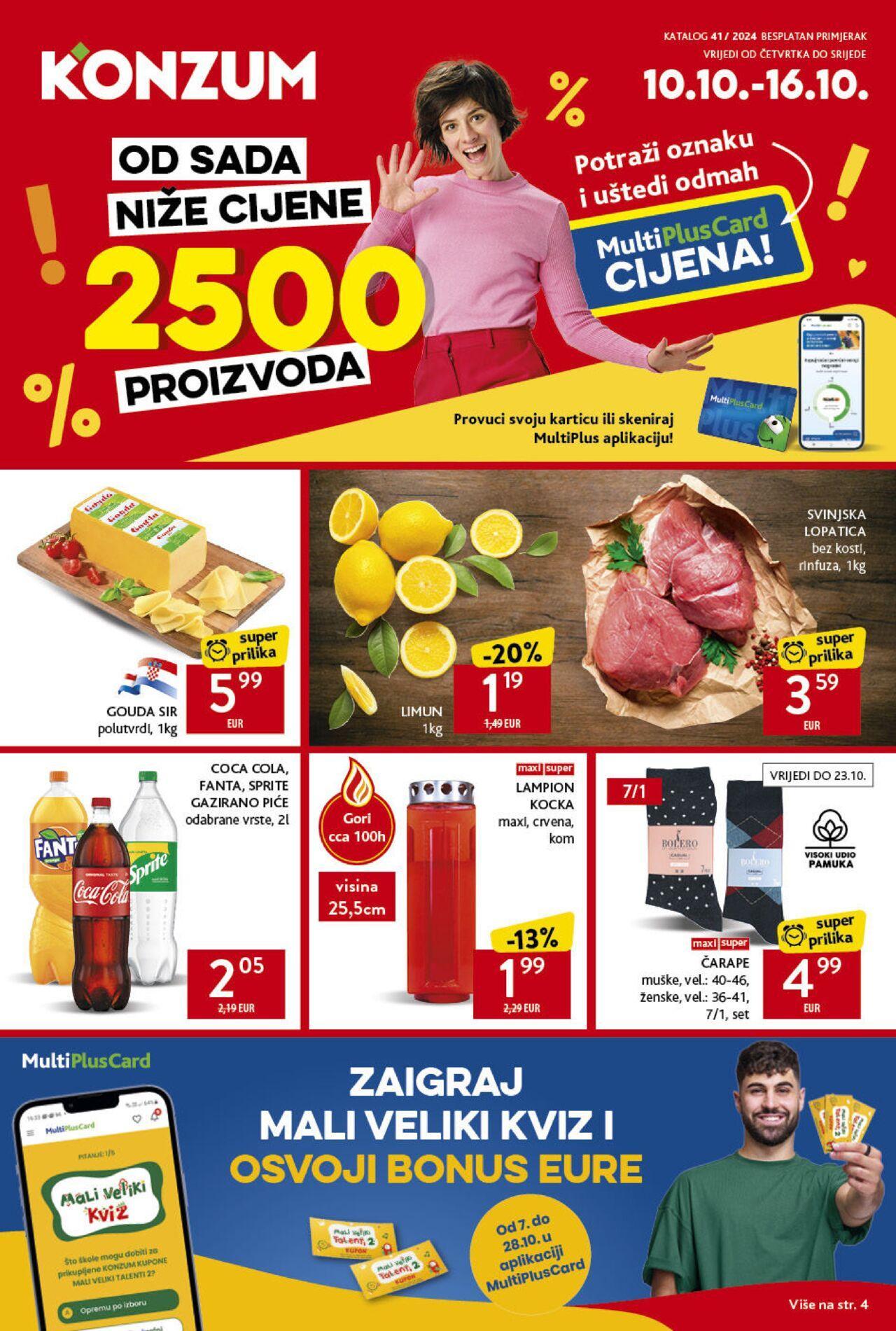 Katalog Konzum novi 10.10.2024 - 16.10.2024