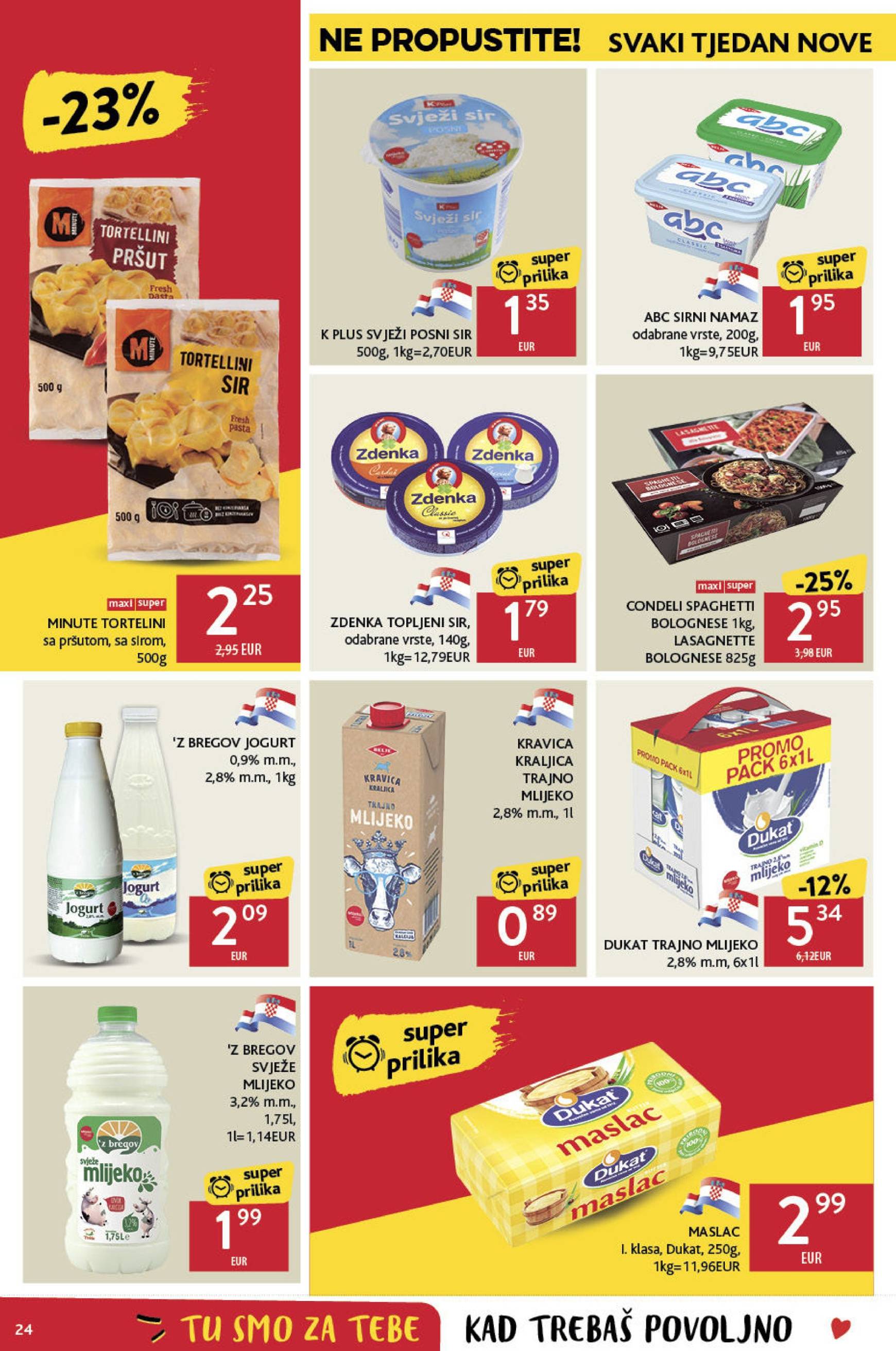 Konzum katalog vrijedi od 31.10. do 06.11. 24