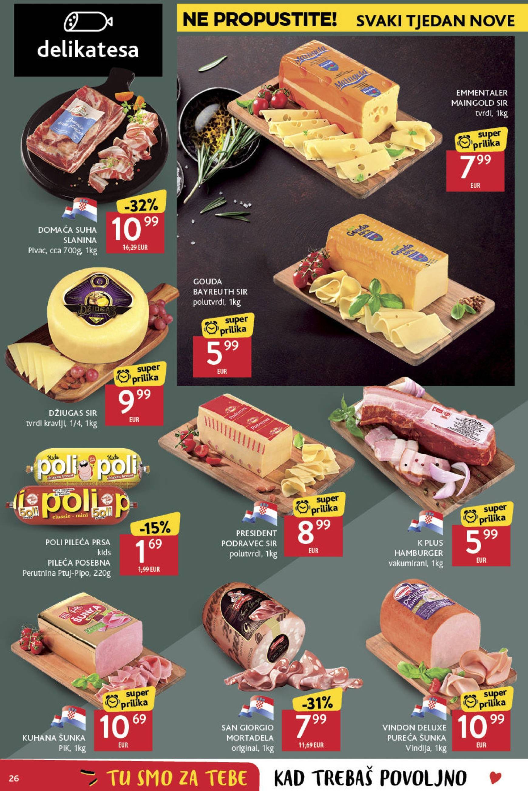 Konzum katalog vrijedi od 31.10. do 06.11. 26