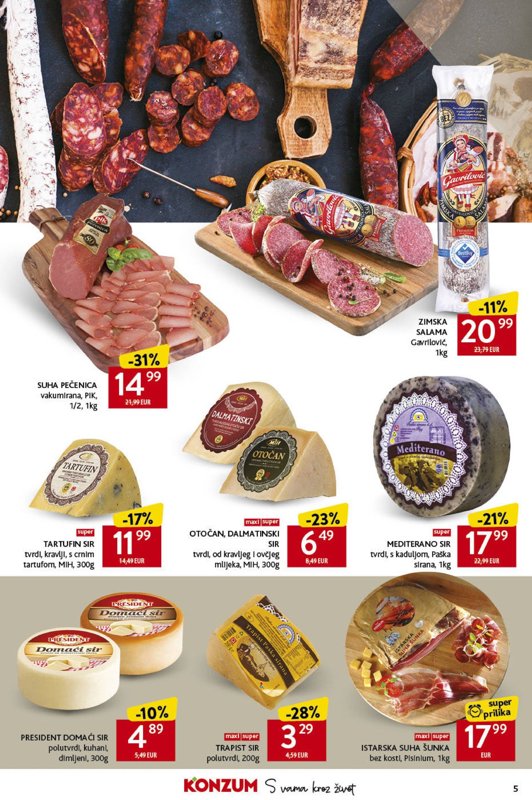 Konzum katalog vrijedi od 31.10. do 06.11. 5