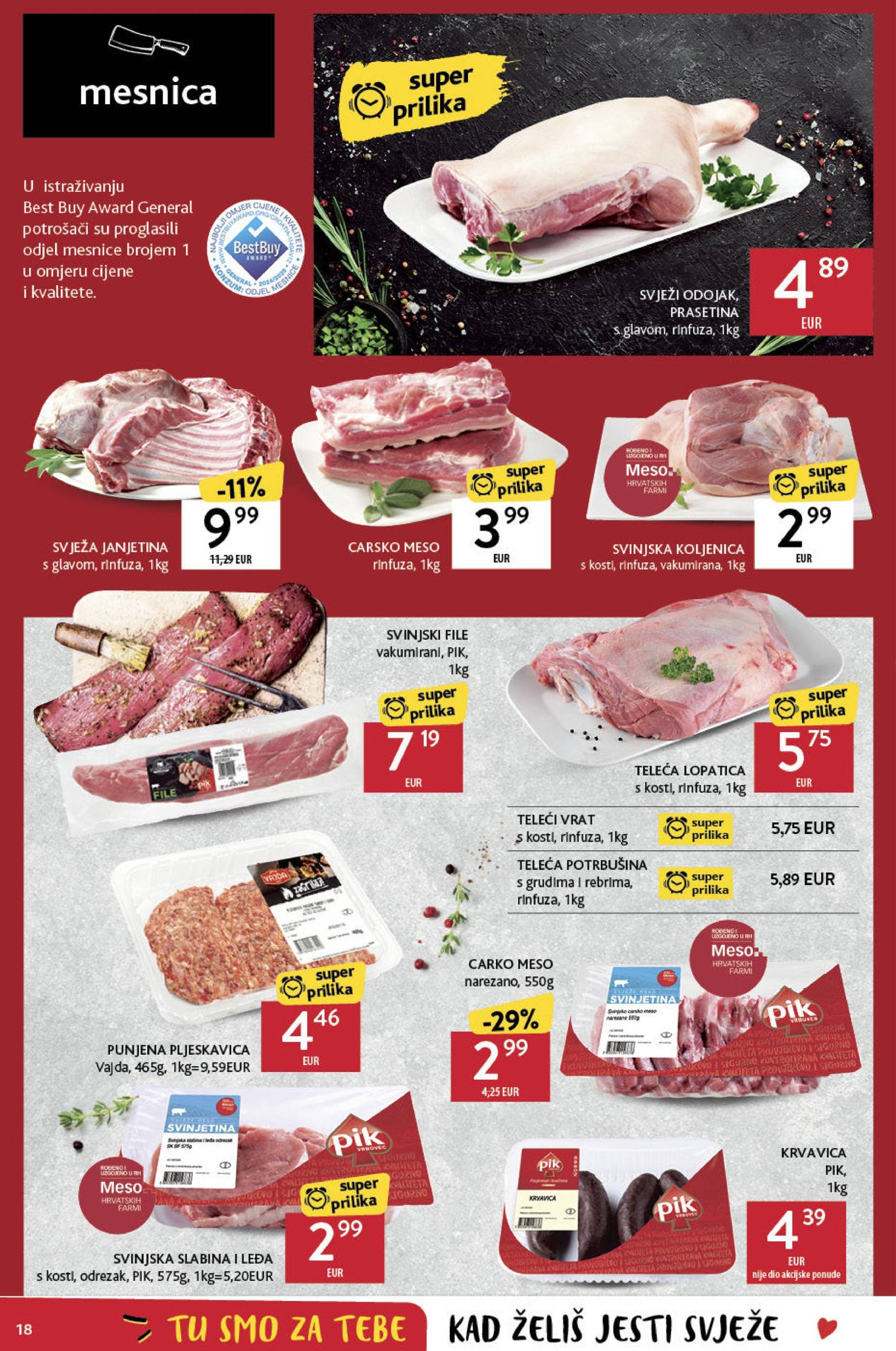 Konzum katalog vrijedi od 31.10. do 06.11. 18