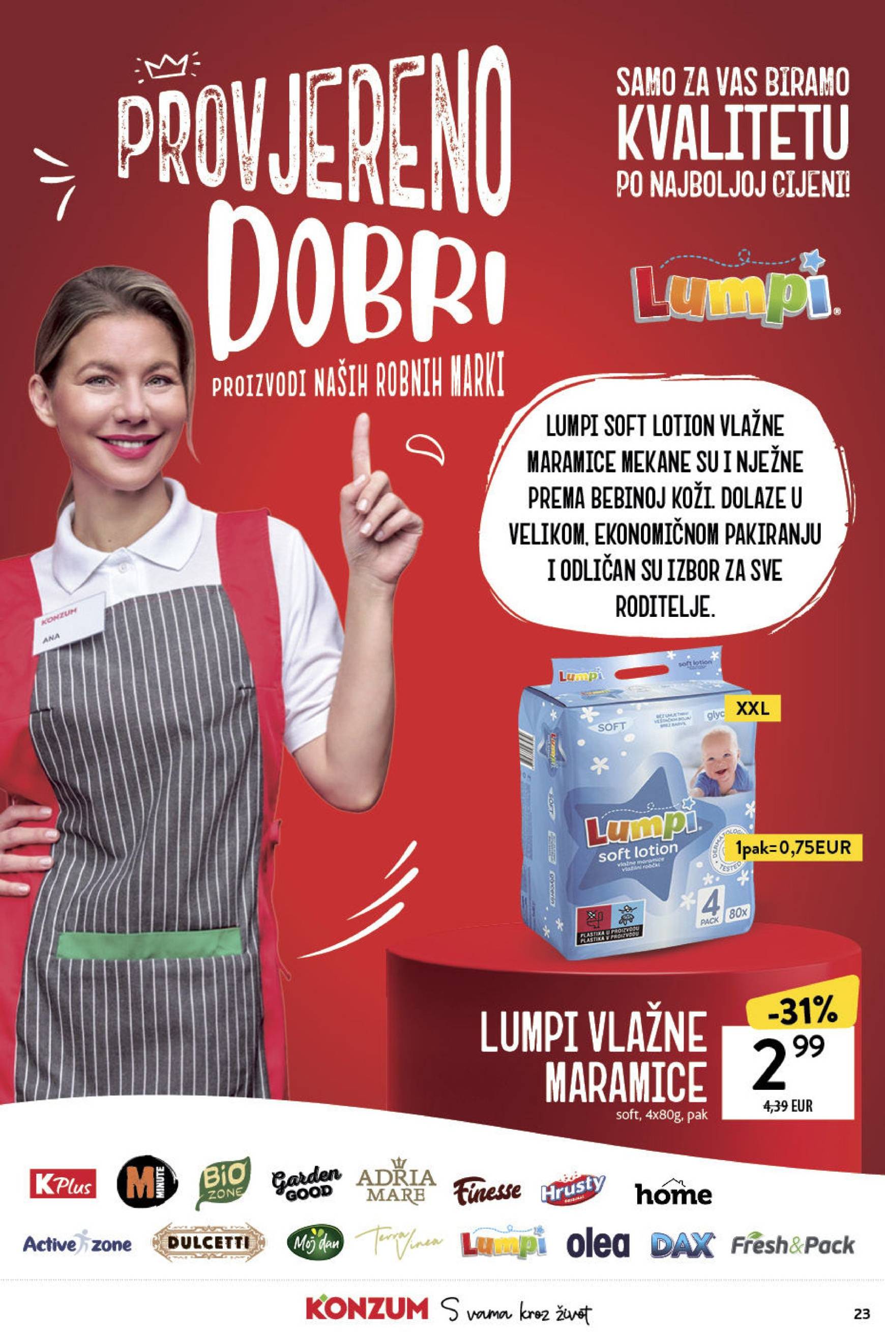 Konzum katalog vrijedi od 31.10. do 06.11. 23