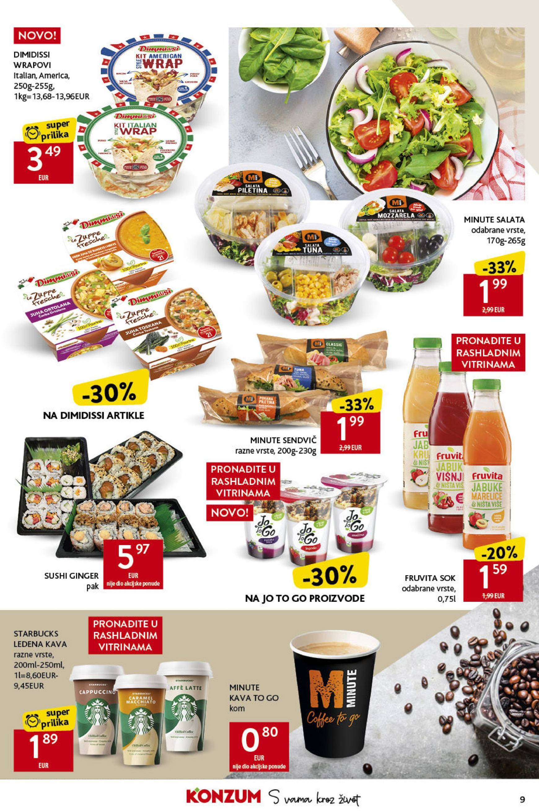 Konzum katalog vrijedi od 31.10. do 06.11. 9