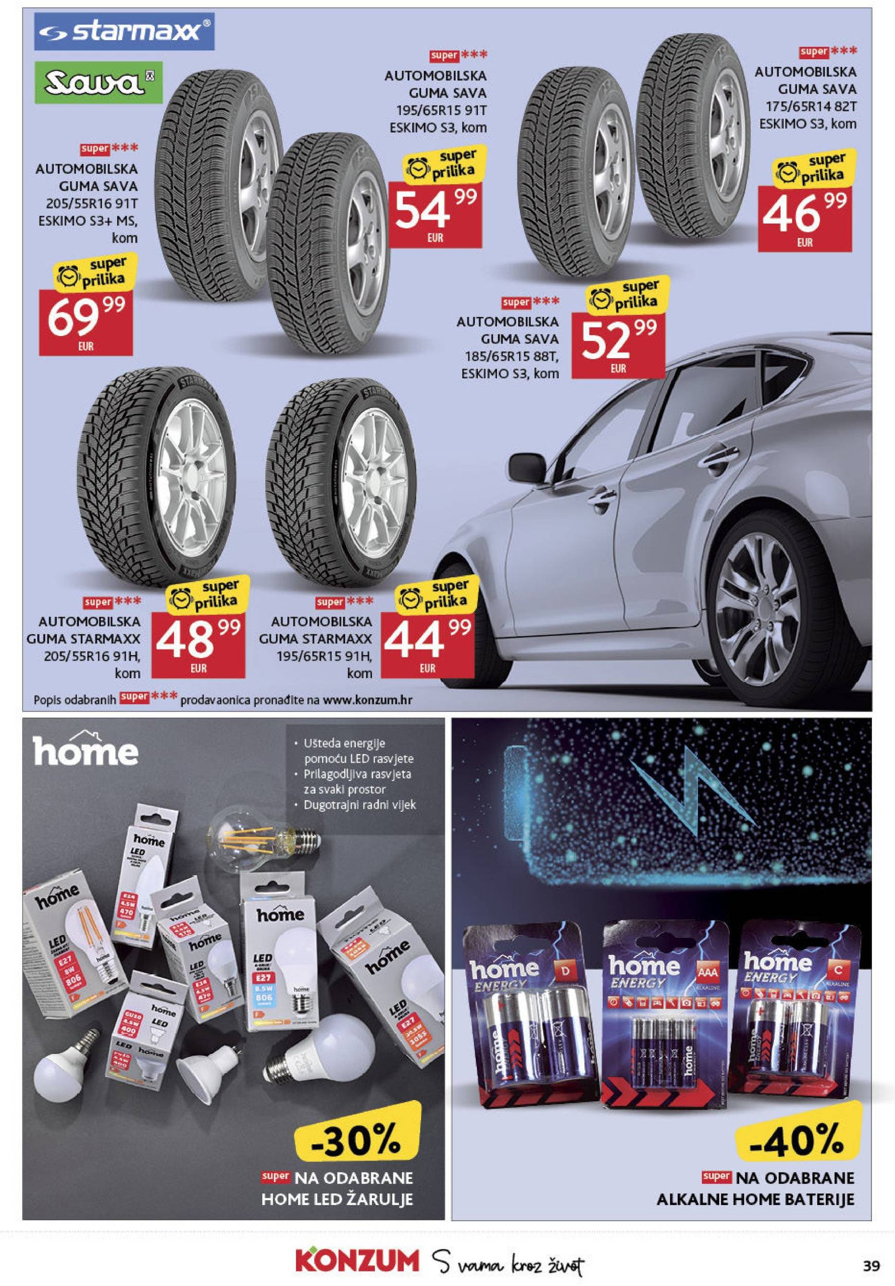 Konzum katalog vrijedi od 31.10. do 06.11. 39