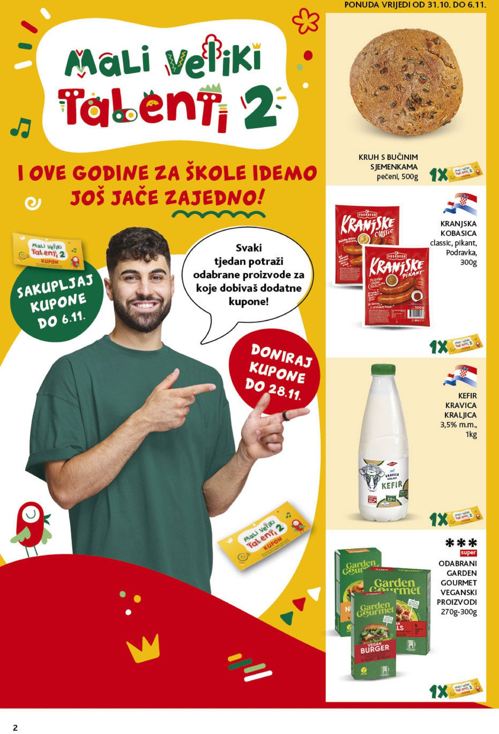 Konzum katalog vrijedi od 31.10. do 06.11. 2