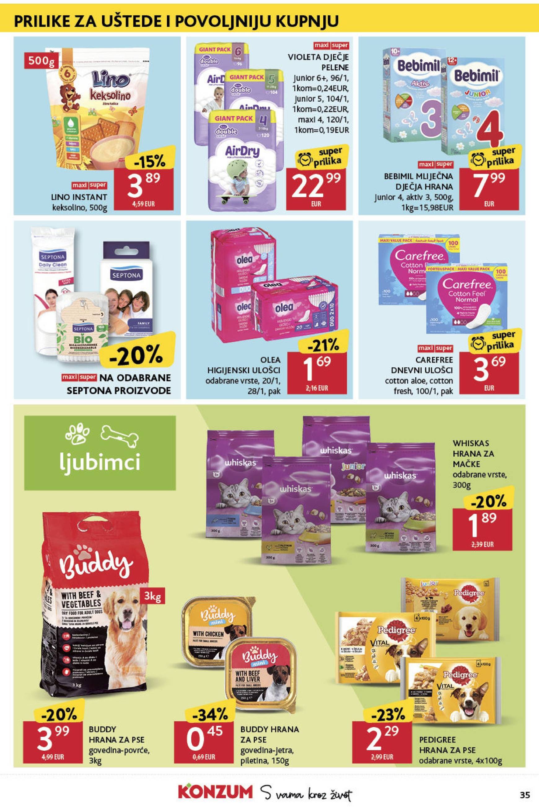 Konzum katalog vrijedi od 31.10. do 06.11. 35